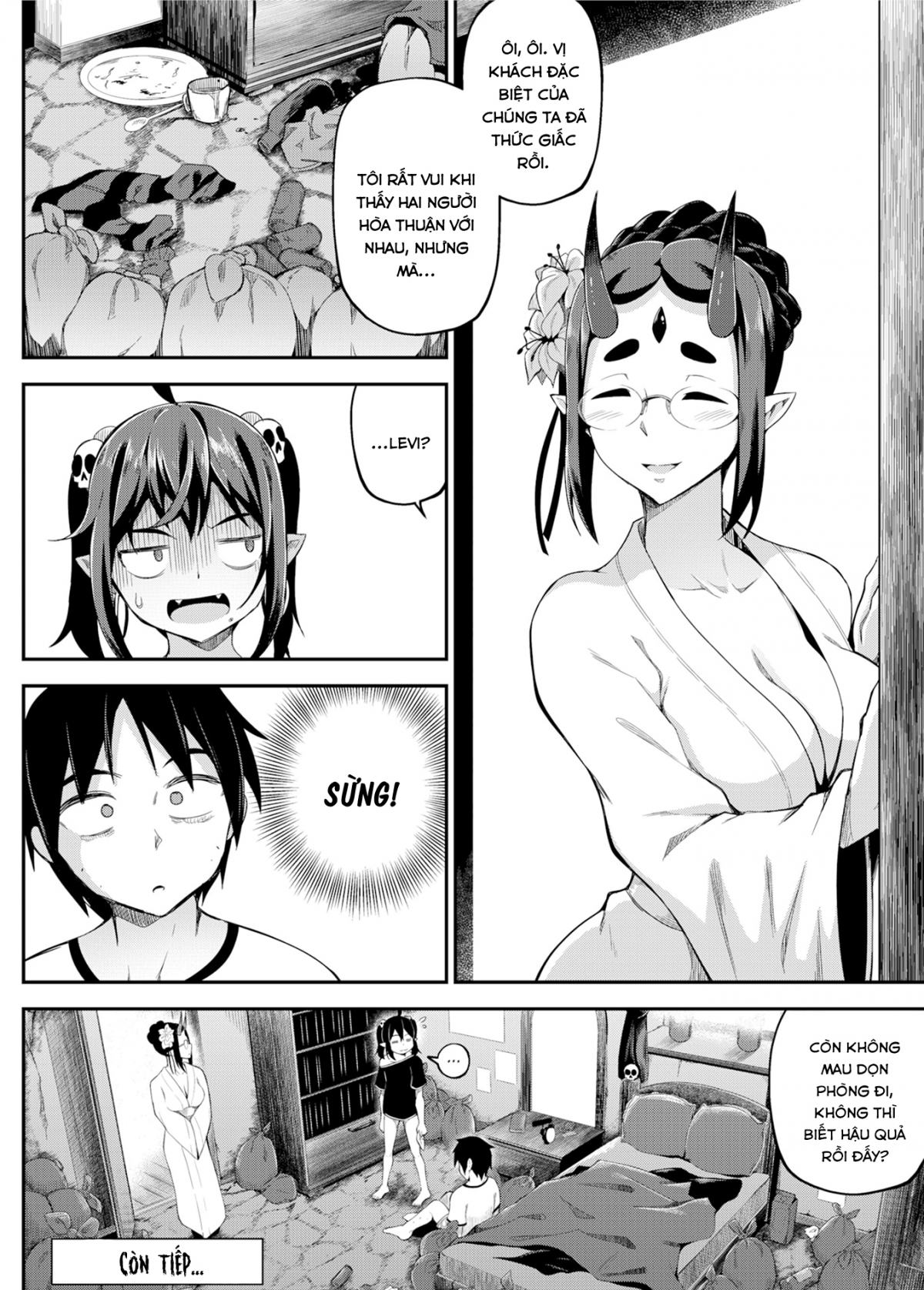 Đọc truyện hentai Lời tiên tri của HẮC NGUYỆT - Chap 2