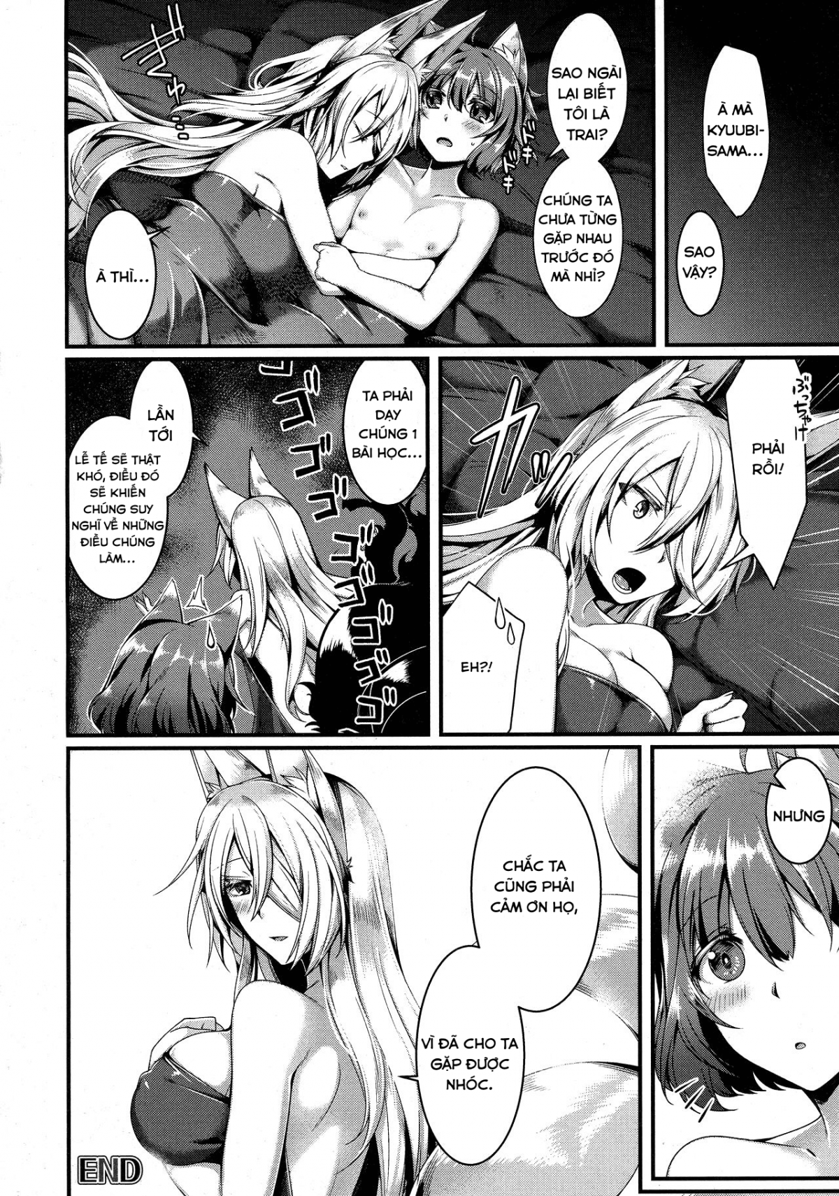 Đọc truyện hentai Kyubi-sama to Boku - Oneshot