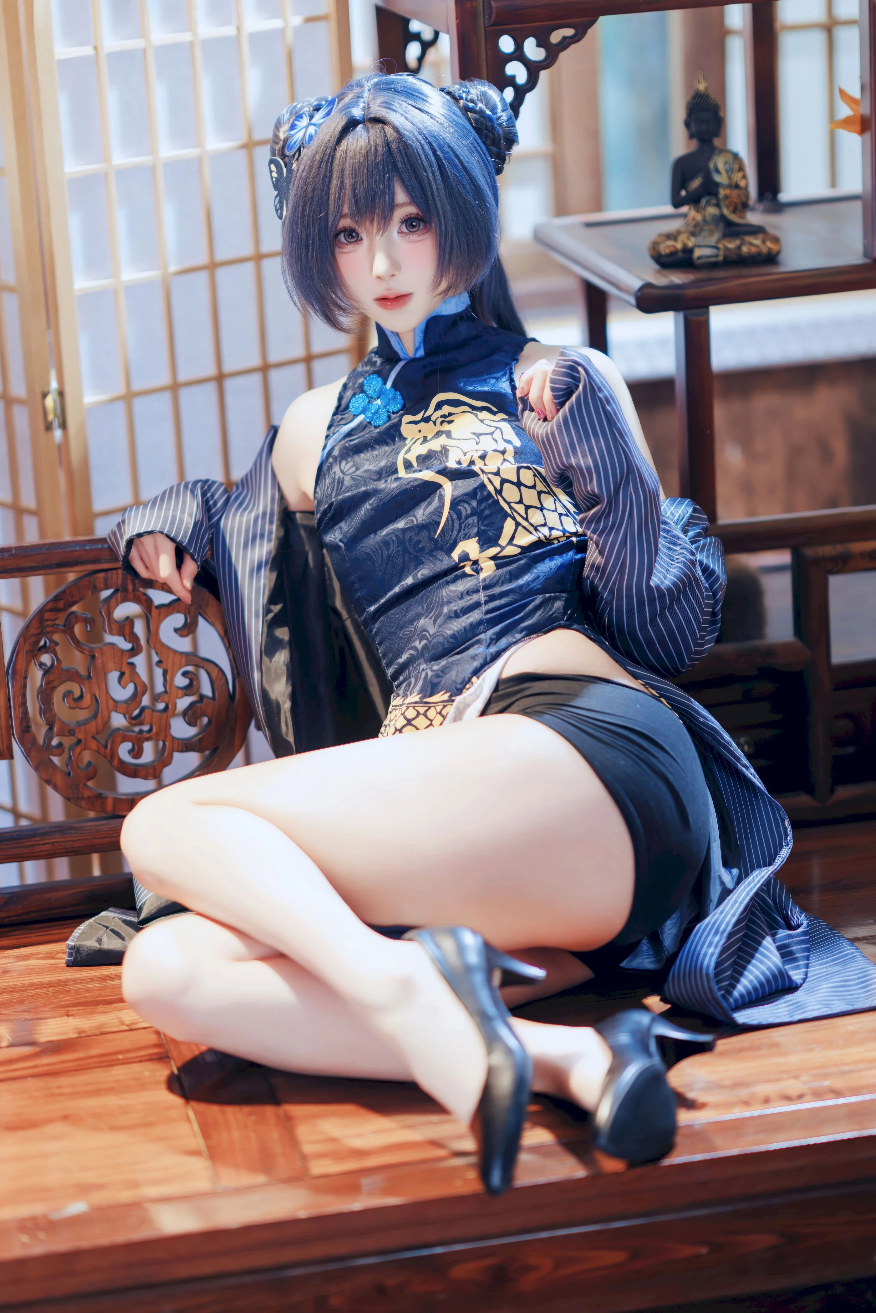 Đọc truyện hentai Tuyển tập Albums siêu phẩm Cosplay - Chap 1410 - Saionji Minamika, Azure Archives, Hime Saki