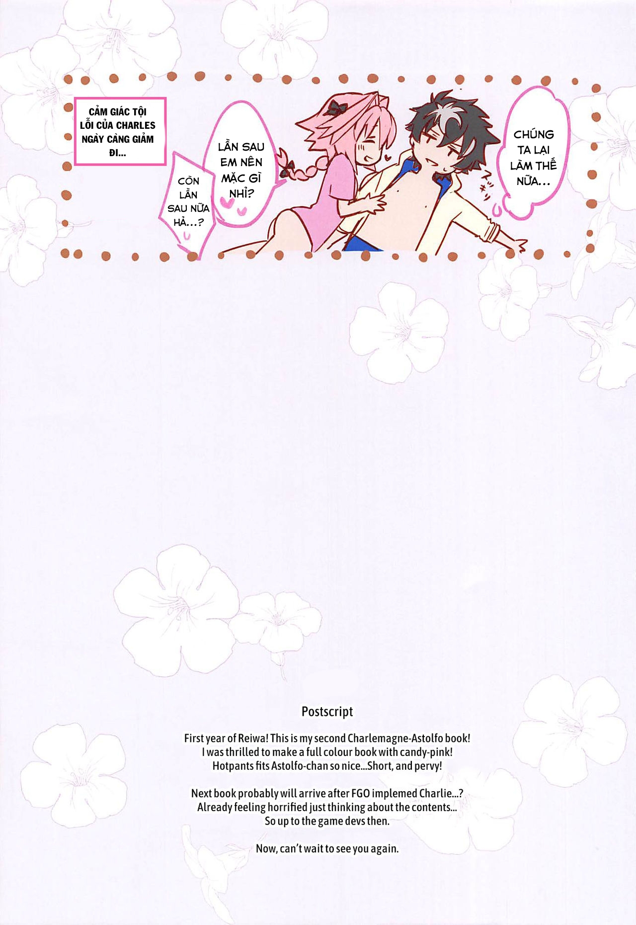 Đọc truyện hentai Candy Pink Love (Fate/EXTELLA LINK) - Oneshot