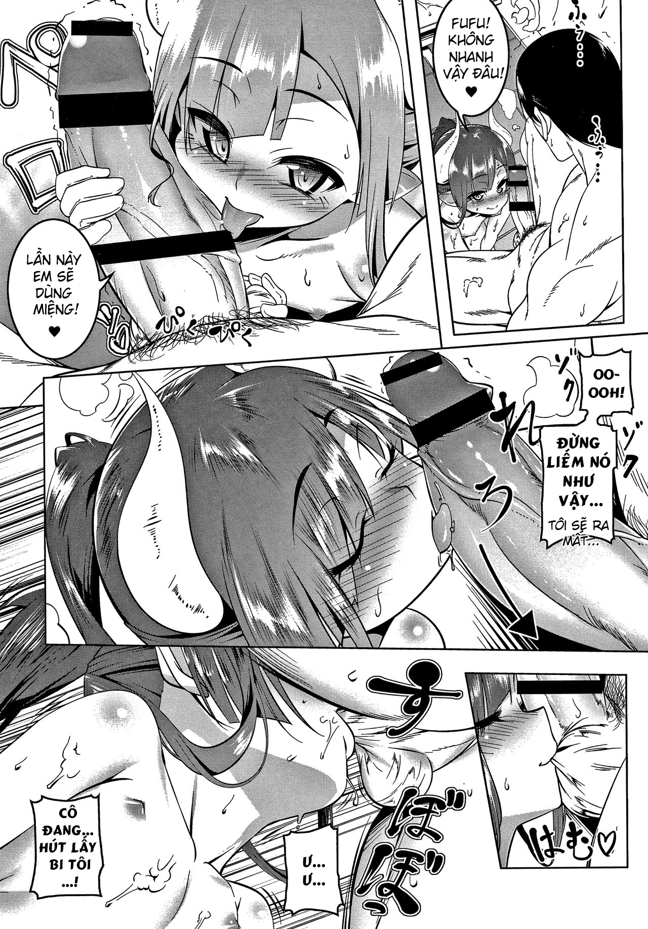 Đọc truyện hentai nhà có 5 nàng succubus - Chap 2