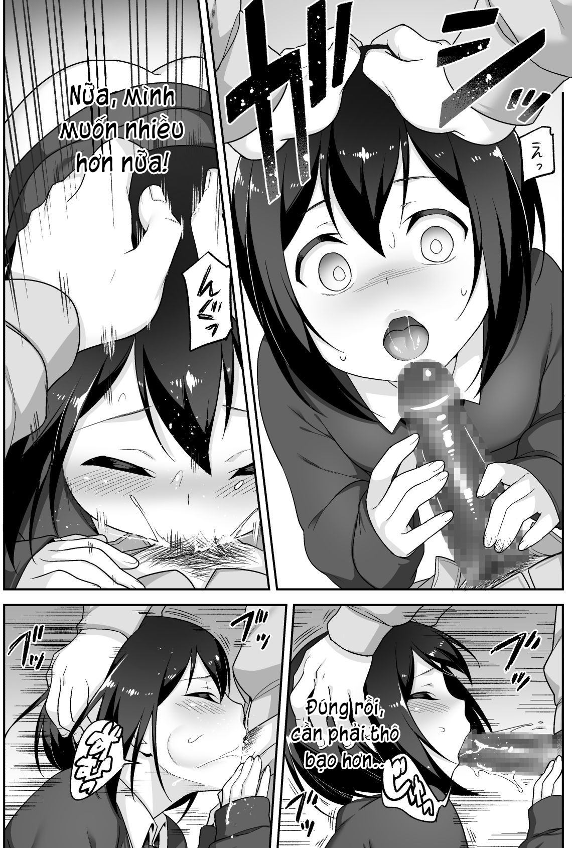 Đọc truyện hentai Anh bảo vệ may mắn và em học sinh xui xẻo. - Chap 2: Tập bú cu.