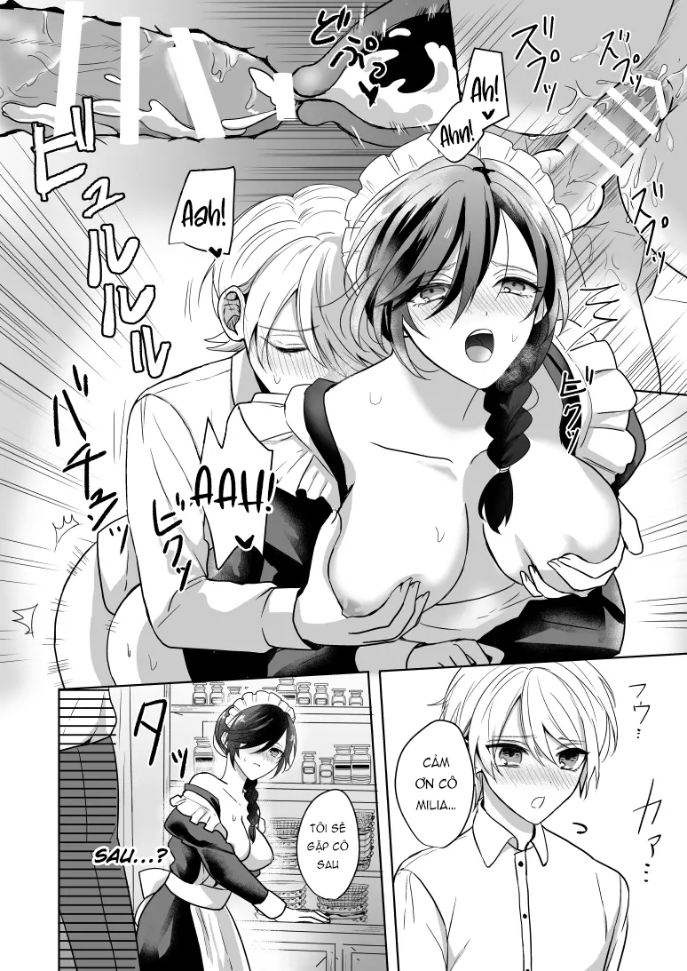 Đọc truyện hentai Xin hãy để việc đó cho tôi thưa chủ nhân - Oneshot