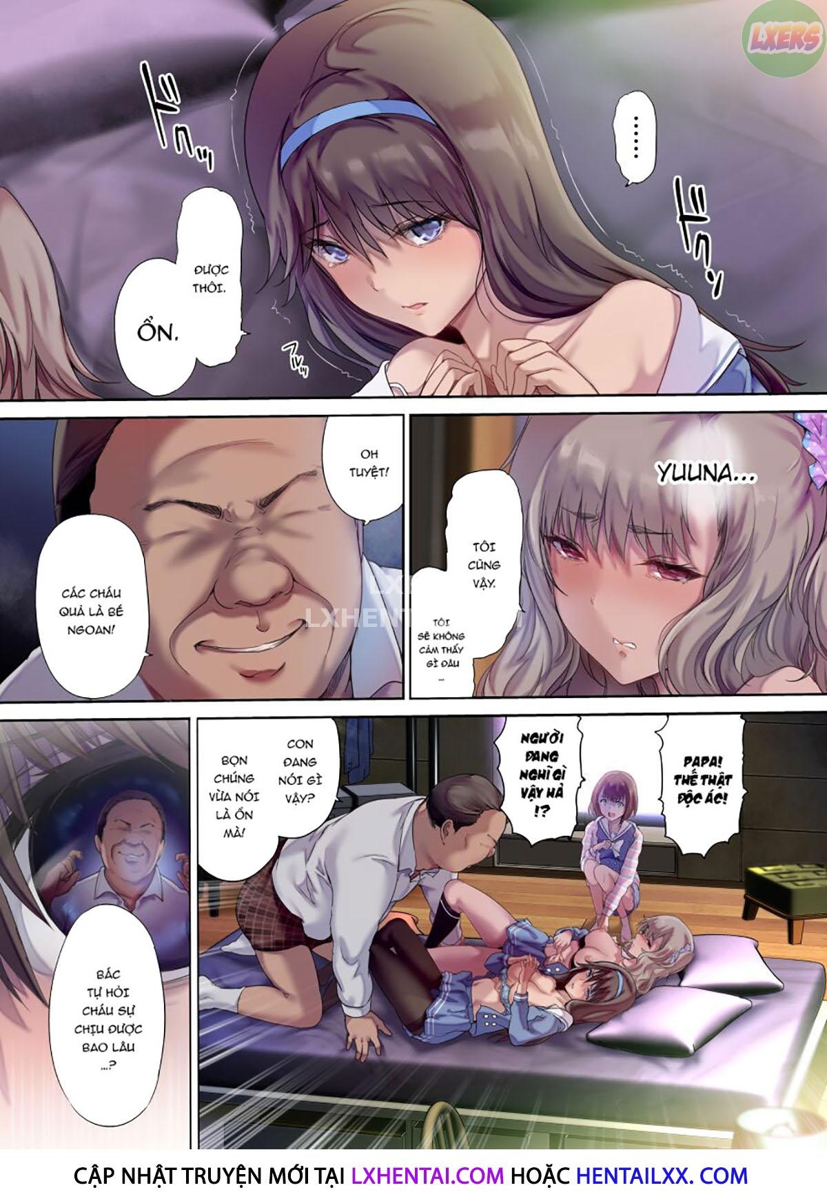 Đọc truyện hentai Papa No Shinshitsu Wa Musume Tomodachi No Tamariba - Oneshot