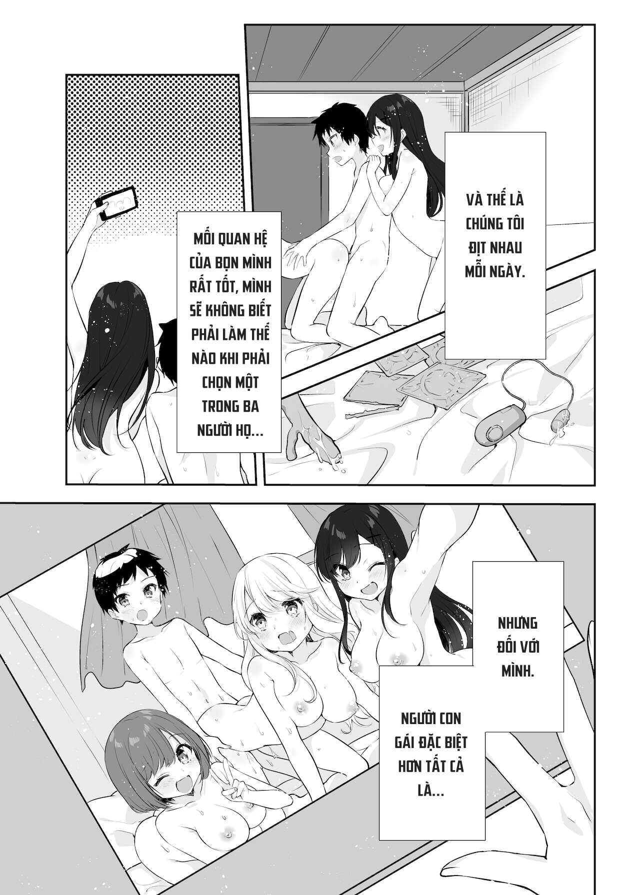 Đọc truyện hentai Họ tỉnh giấc khi tôi đang cố hiếp chị gái và bạn của bà ấy trong khi họ đang ngủ. - Oneshot