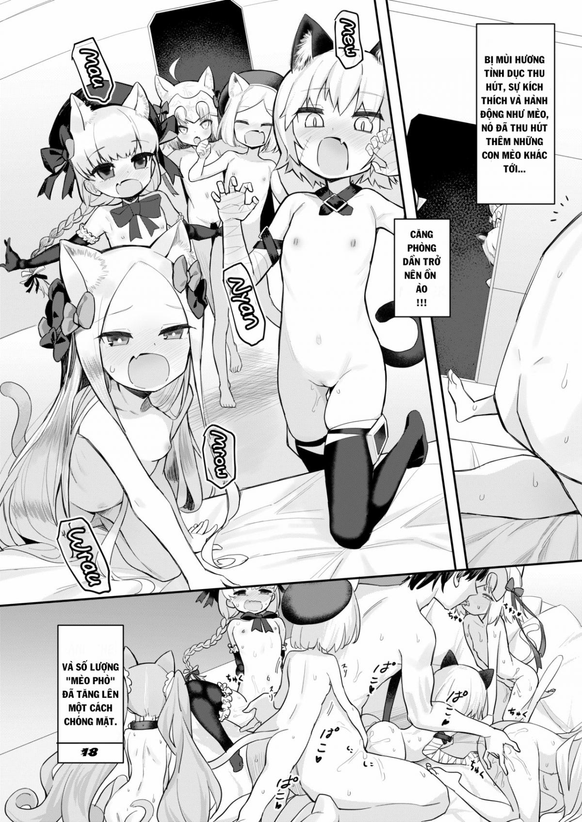 Đọc truyện hentai Virus Mèo (Corona) - Oneshot