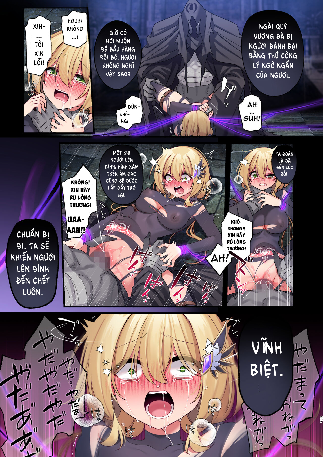 Đọc truyện hentai Chuyến phiêu lưu của anh hùng-chan đã đi đến hồi kết - Oneshot