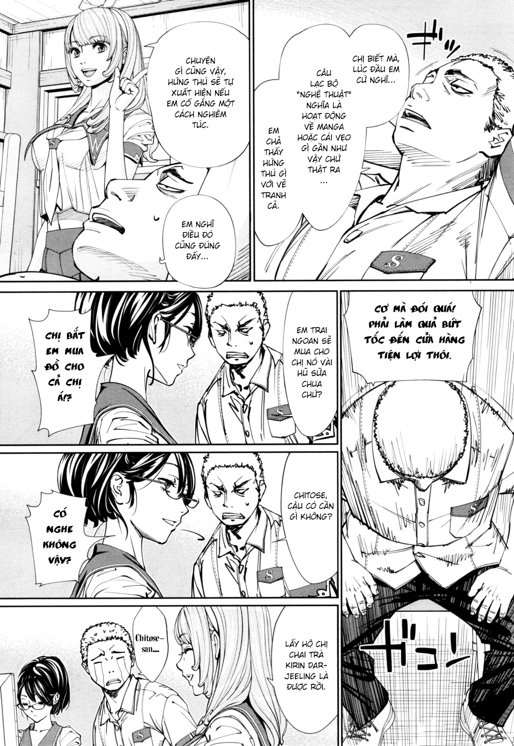 Đọc truyện hentai Chitose - Chap 1.1 - Câu lạc bộ nghệ thuật.