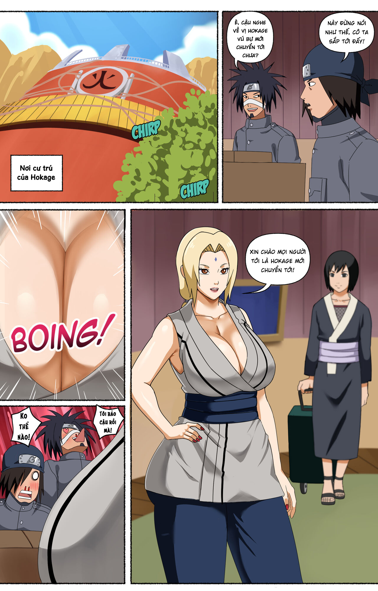 Đọc truyện hentai Tsunade and Her Assistants - Oneshot