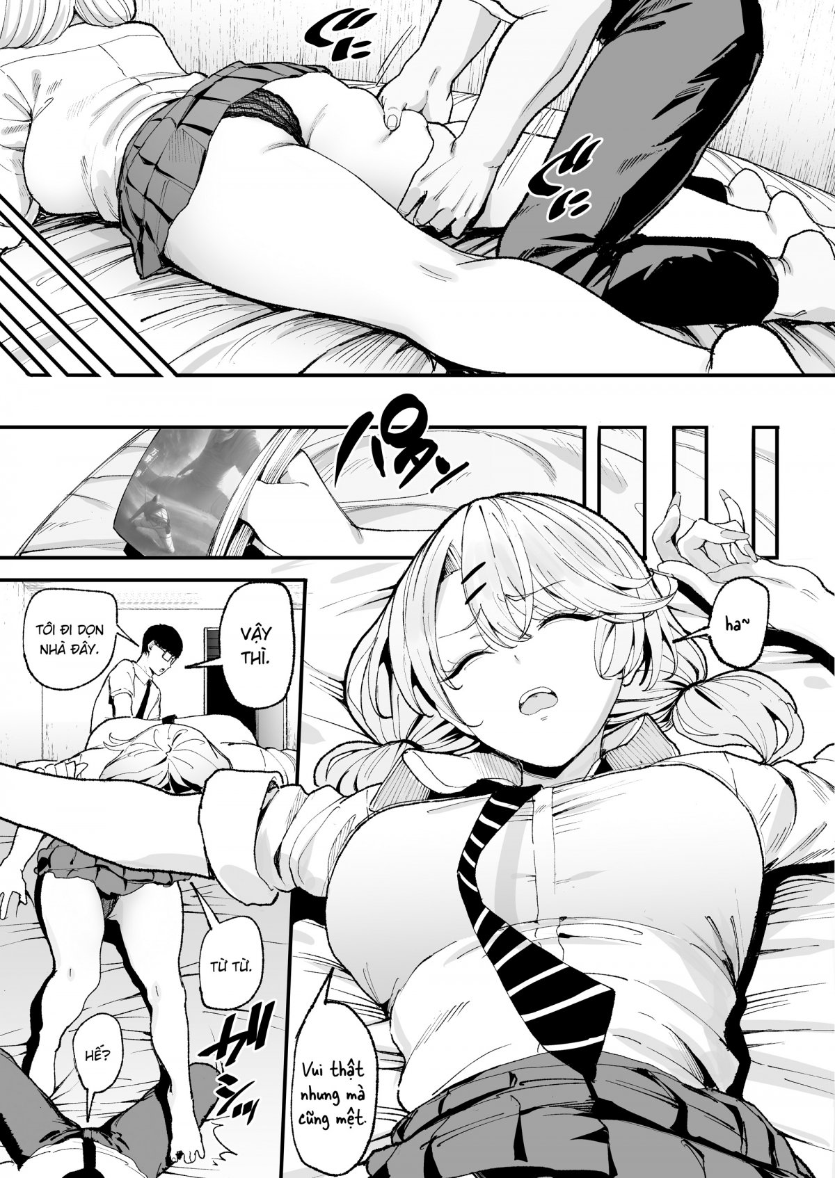 Đọc truyện hentai Cô bạn gyaru của tôi cho phép tôi bulul cô ấy 3 - Oneshot to be continued