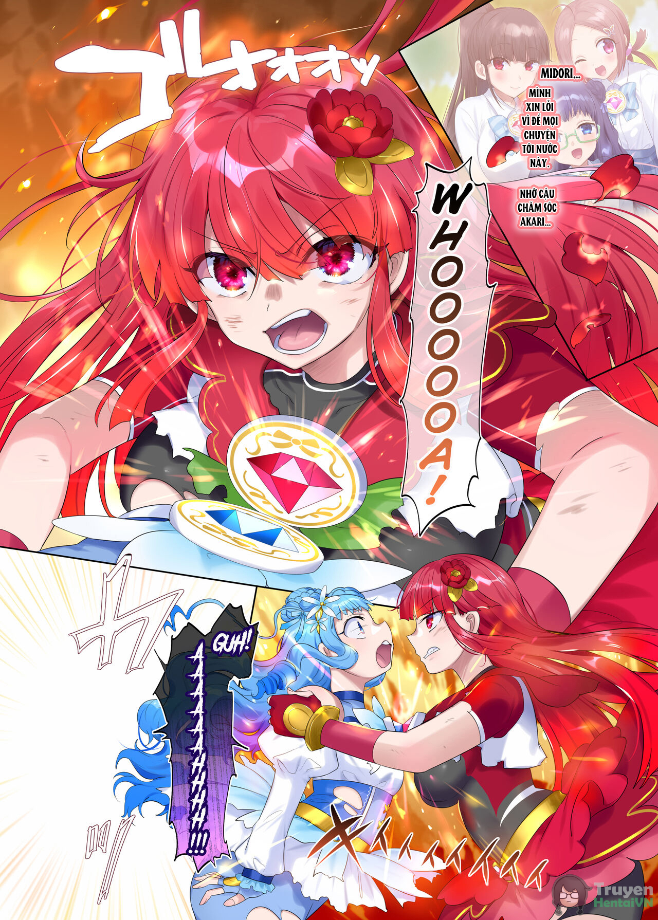 Đọc truyện hentai Mugen Seiki EX-Phantom season 2 ~Kokoro o Otosareru Hiiro no Mahou Shoujo~ - Oneshot