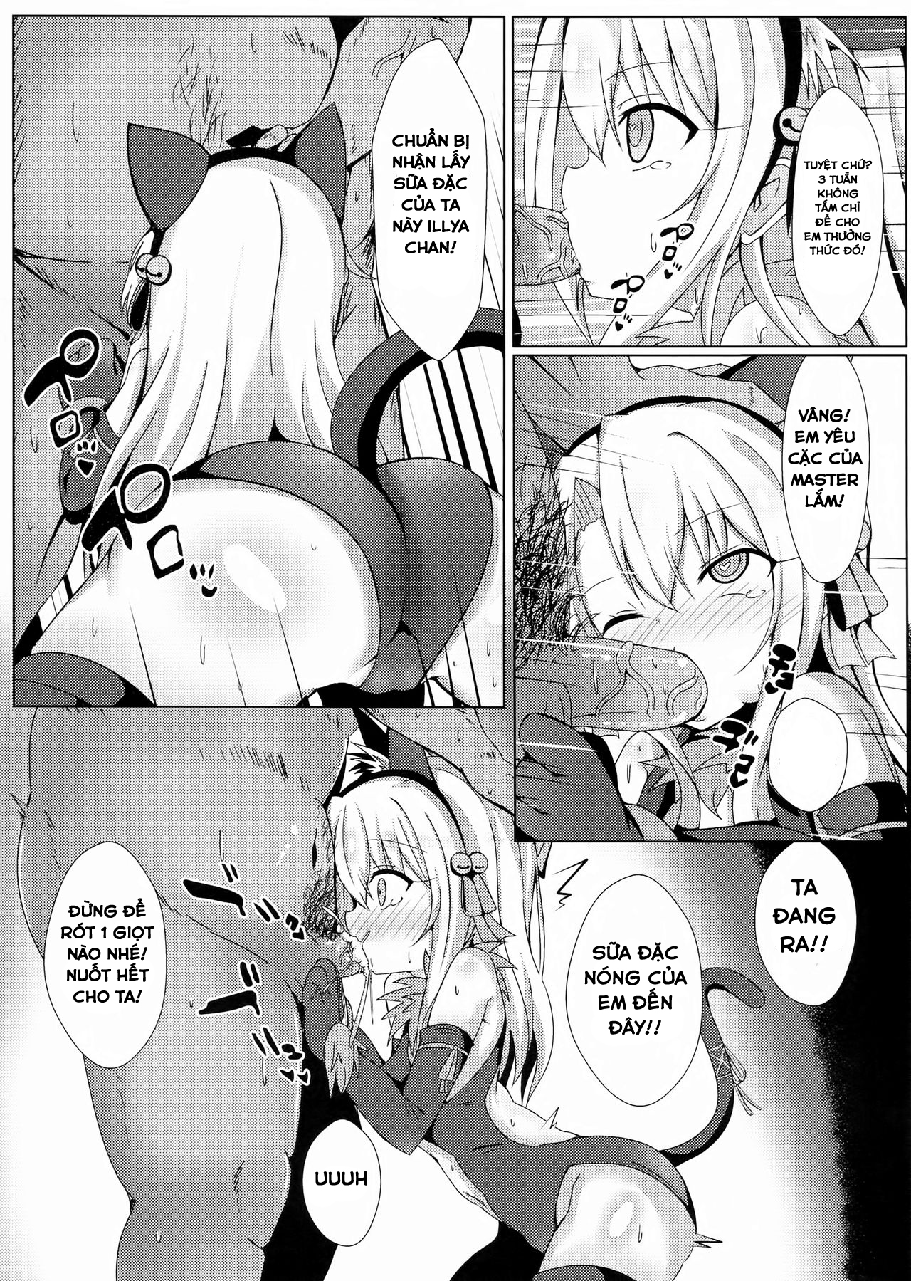 Đọc truyện hentai Mahou no Koushuu Toile Illya FUCK Hikenai!! - Oneshot