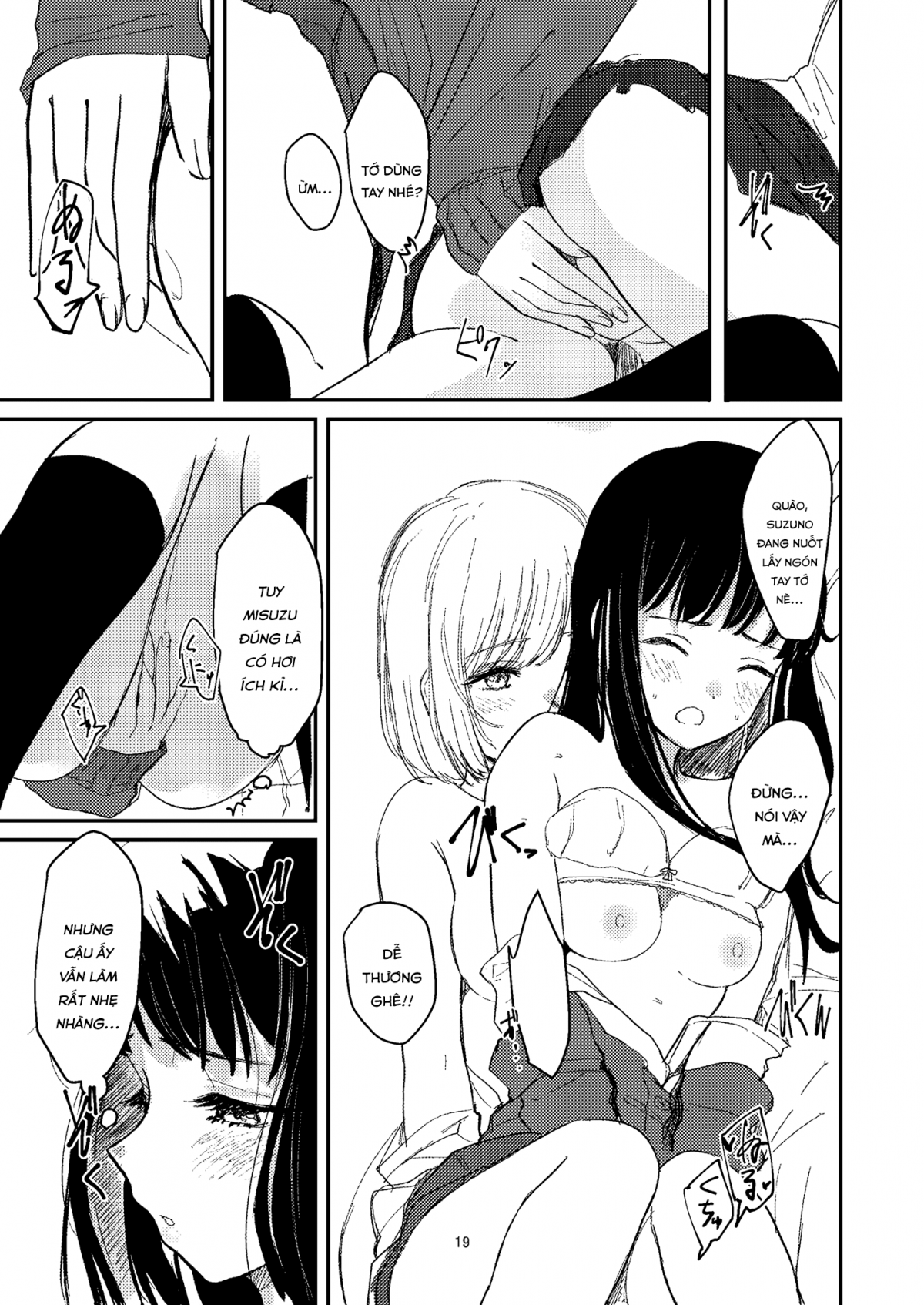 Đọc truyện hentai Yuri Ecchi Bon Sairoku - OneShot