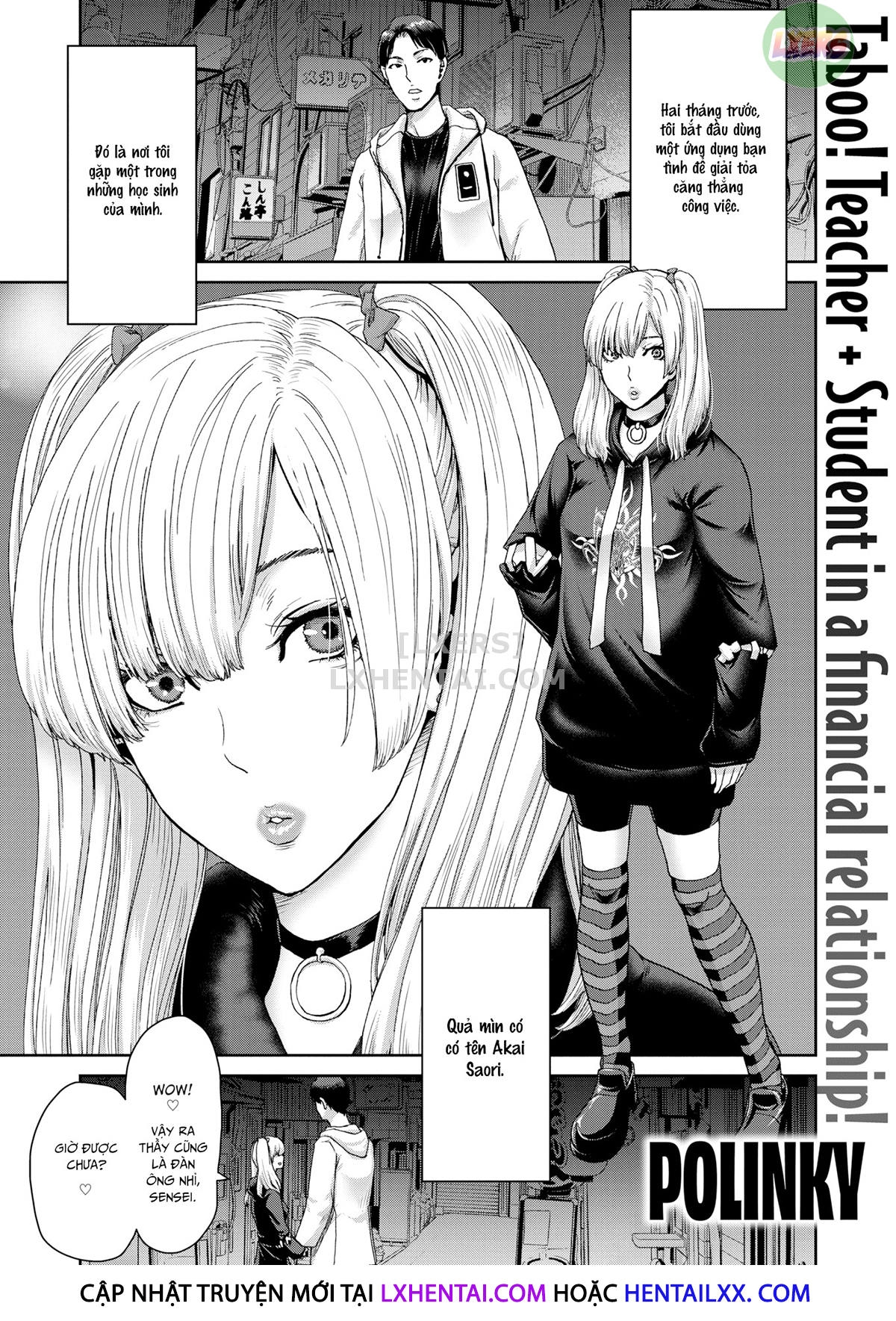 Đọc truyện hentai Chàng giáo viên và cô học sinh hút anh ấy cạn tinh - Oneshot