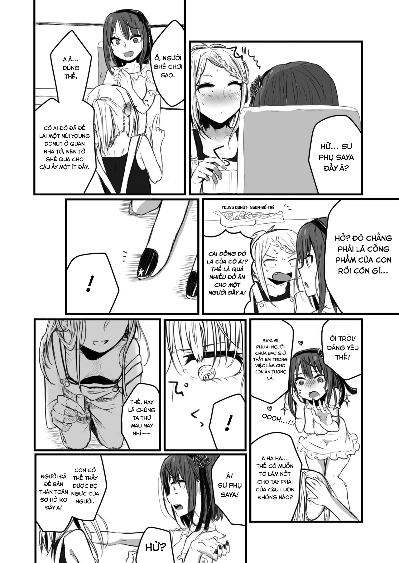 Đọc truyện hentai Yuri, Dagashi - Oneshot