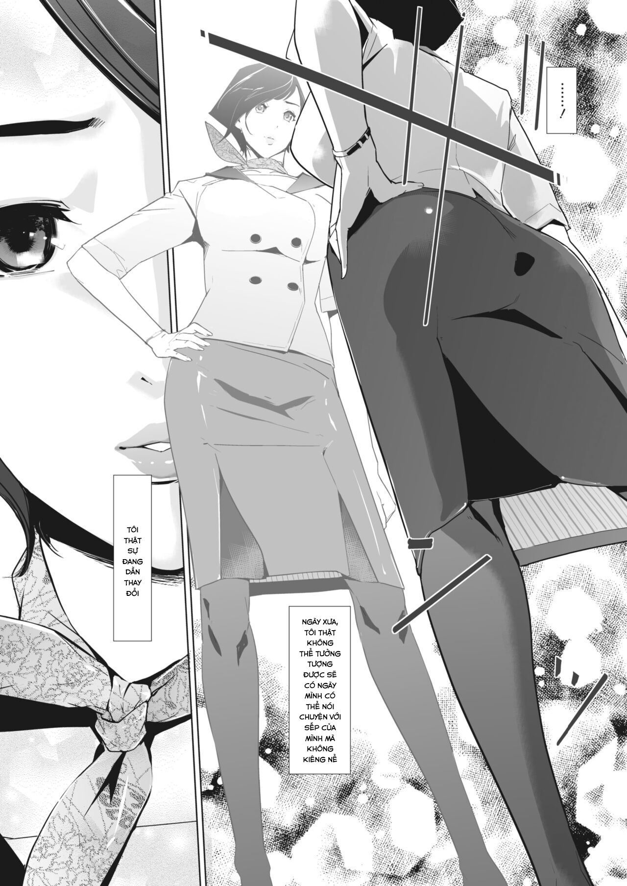 Đọc truyện hentai Dạo này nghe đâu ngành tiếp viên hàng không đang nổi nên làm chơi thôi - Chap 2