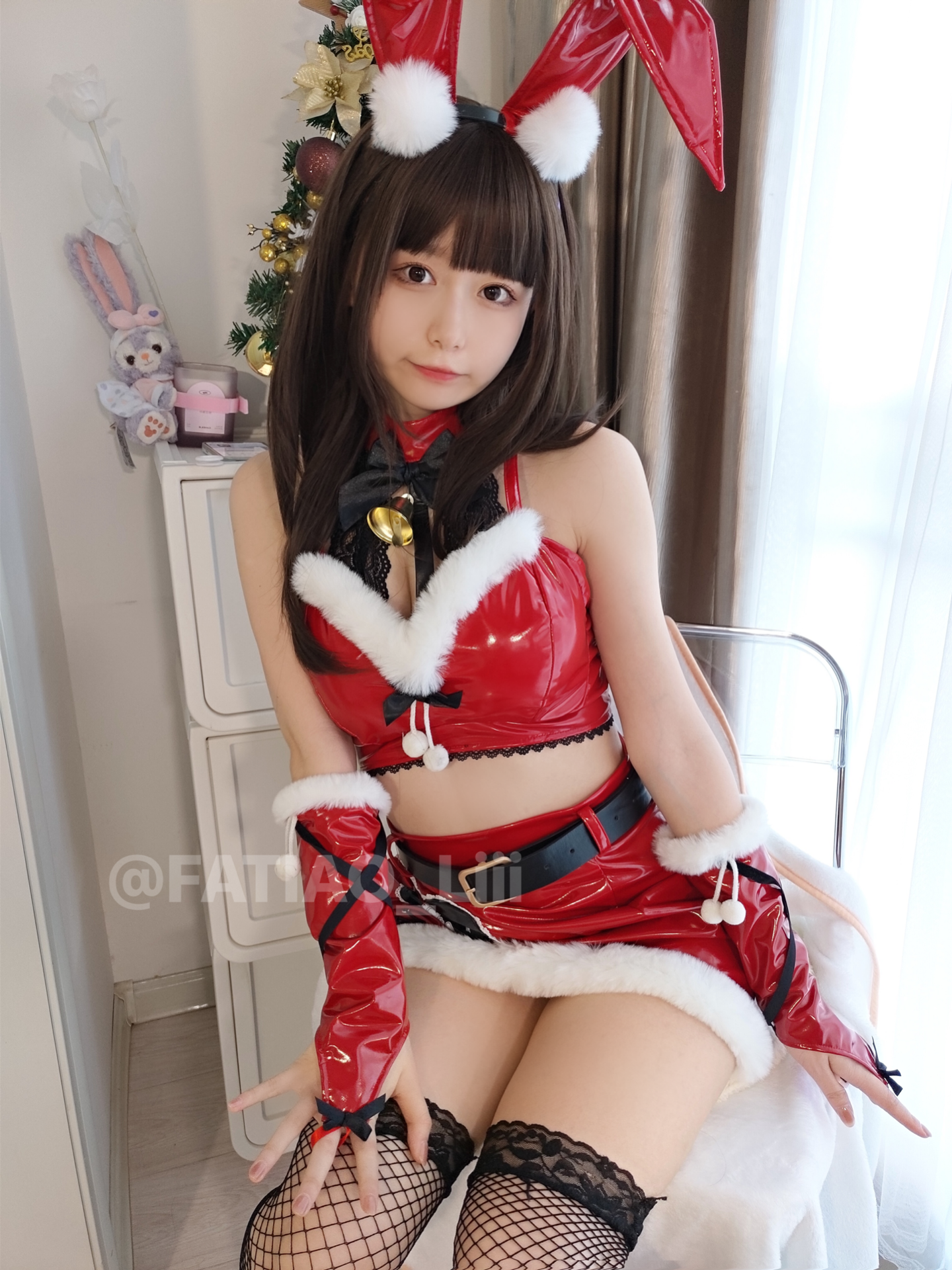 Đọc truyện hentai Tuyển tập Albums siêu phẩm Cosplay - Chap 331 - (Kajo girl) – Snowy Christmas