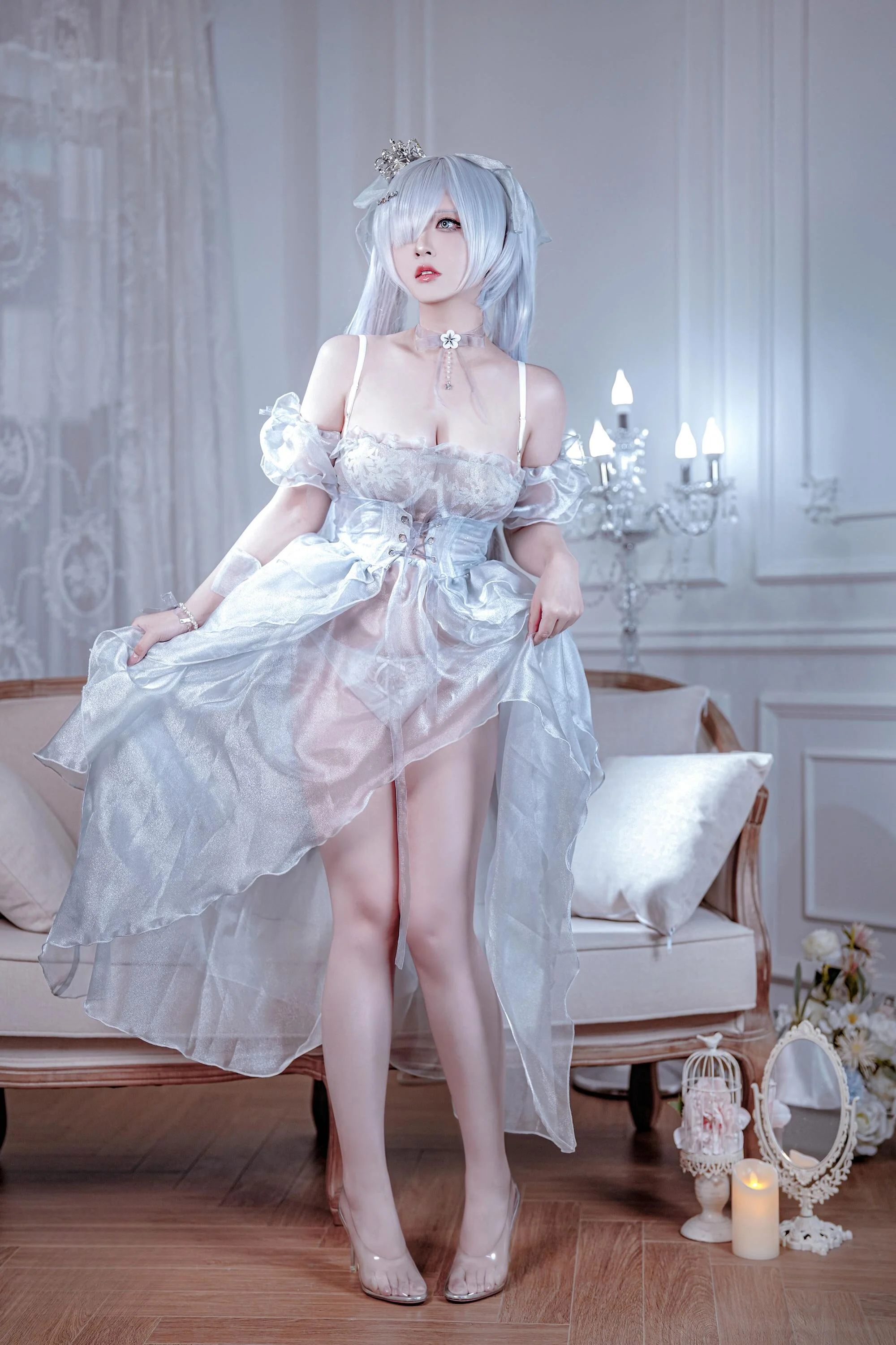 Đọc truyện hentai Tuyển tập Albums siêu phẩm Cosplay - Chap 1446 - Half-and-half - Victory Goddess: Niki Cinderella
