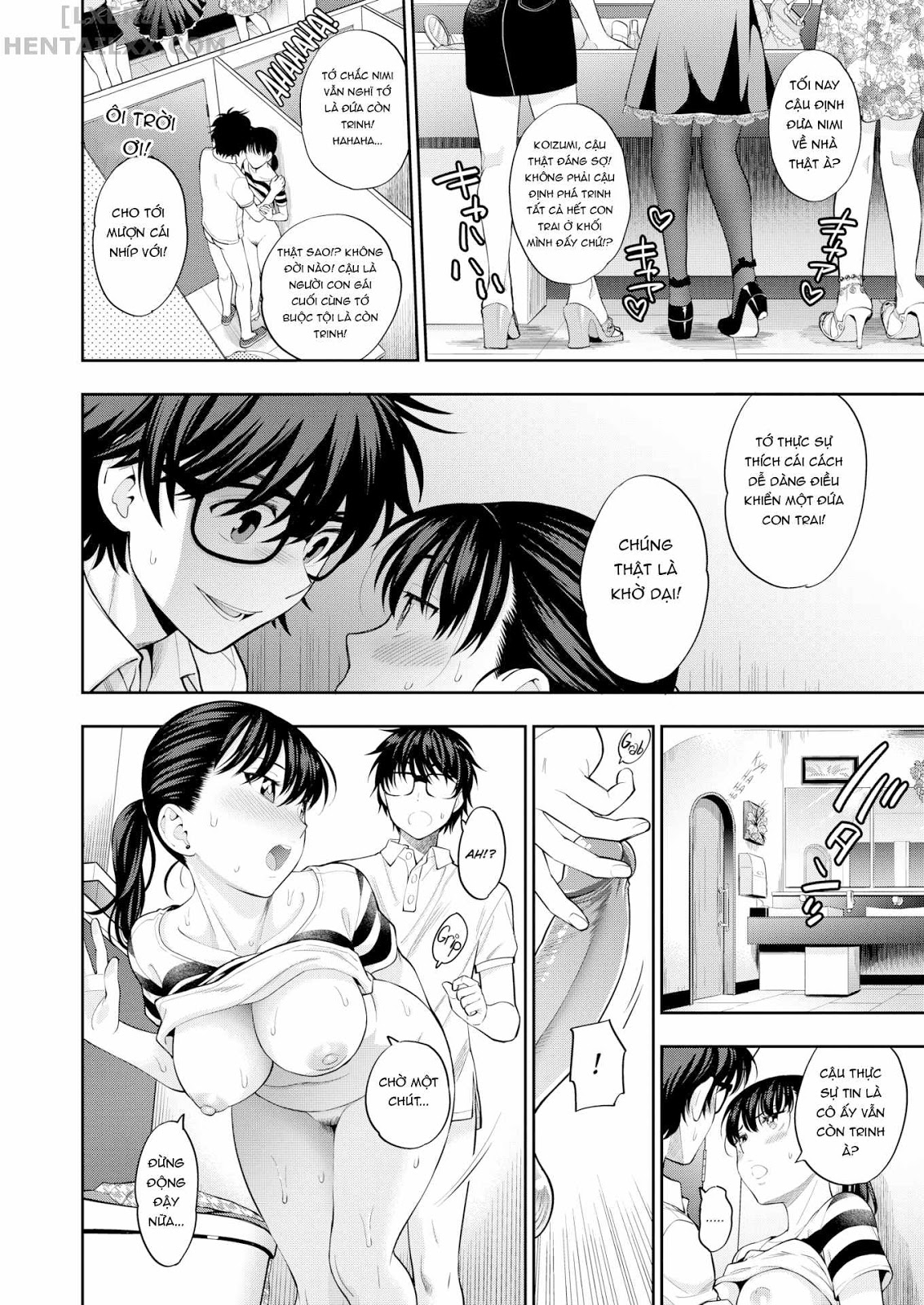 Đọc truyện hentai Ochite Torokete - Chap 3