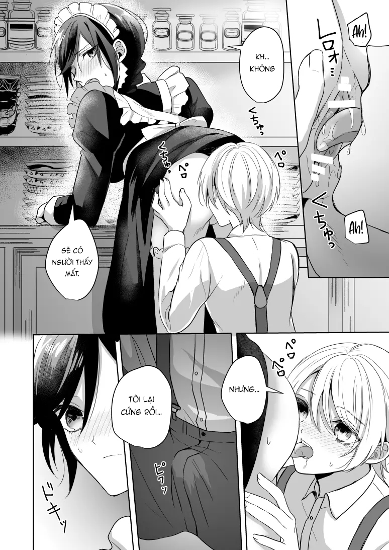 Đọc truyện hentai Xin hãy để việc đó cho tôi thưa chủ nhân - Oneshot