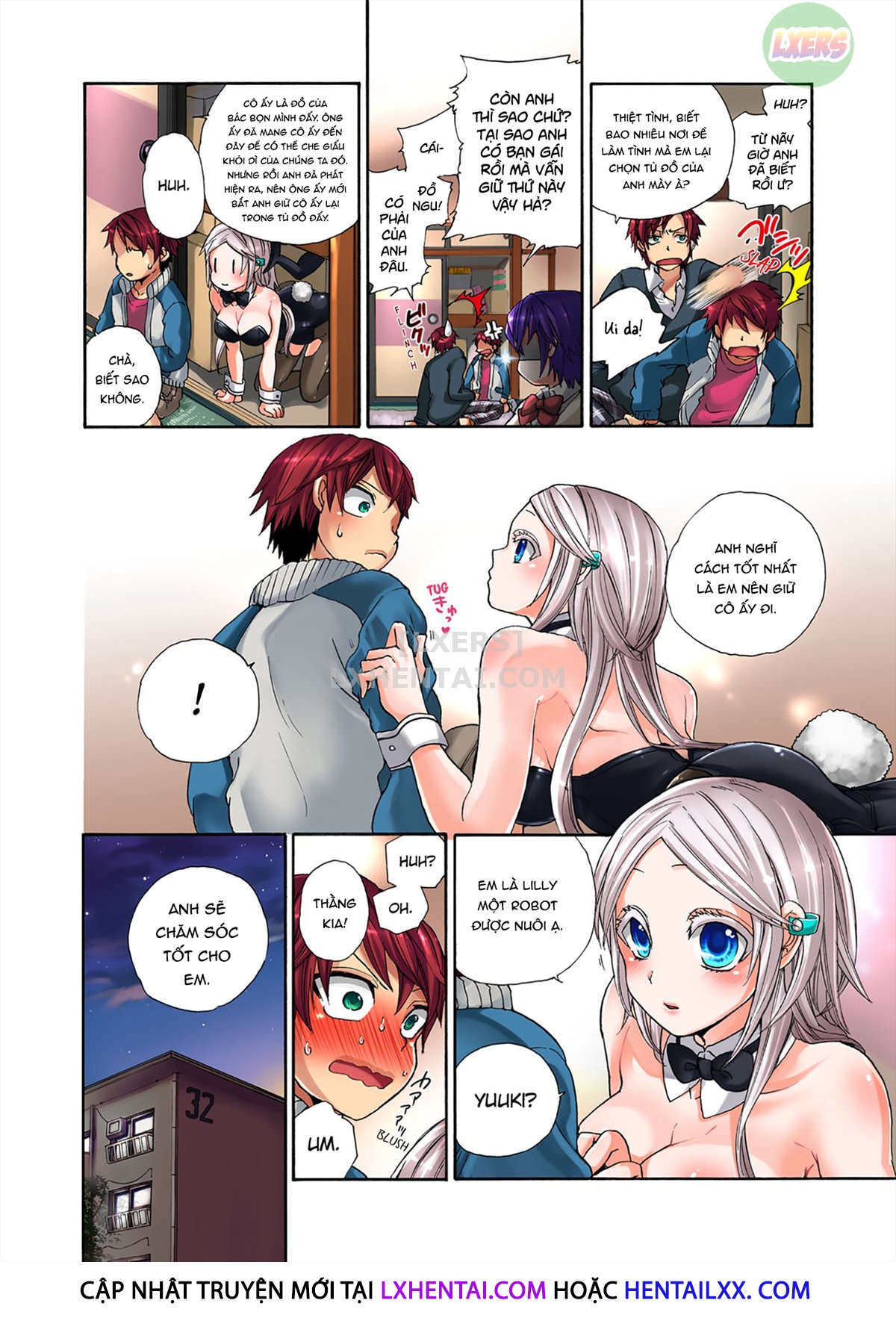 Đọc truyện hentai Robot thú cưng Lilly - Chap 12