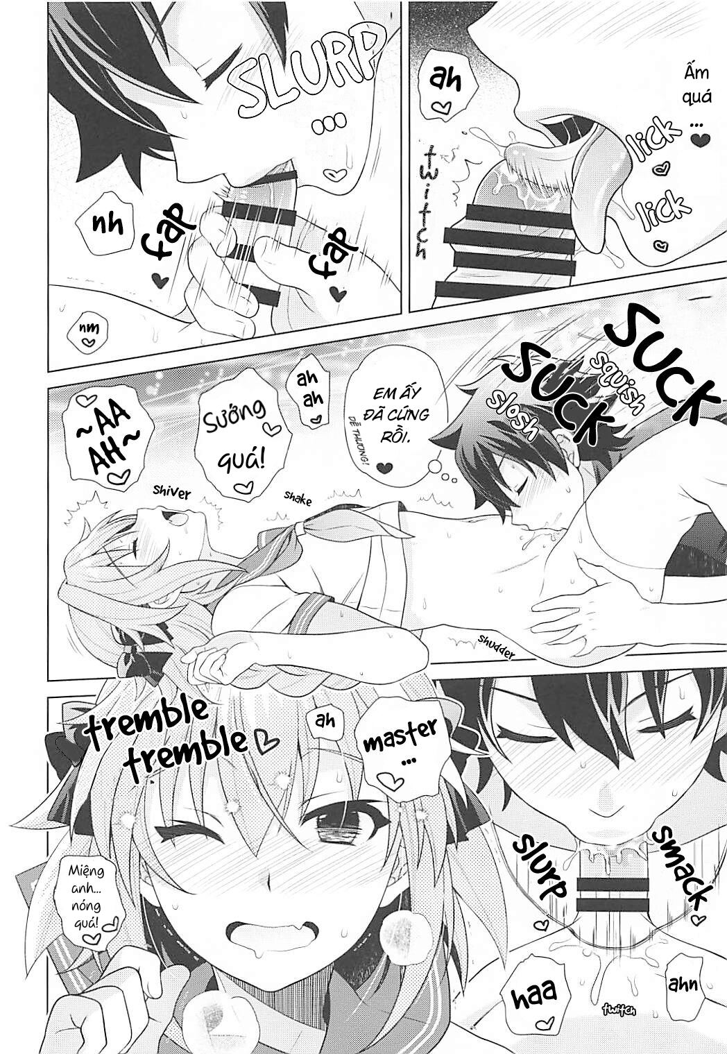 Đọc truyện hentai Sau hôm nay, tôi là người yêu của Master. - Oneshot