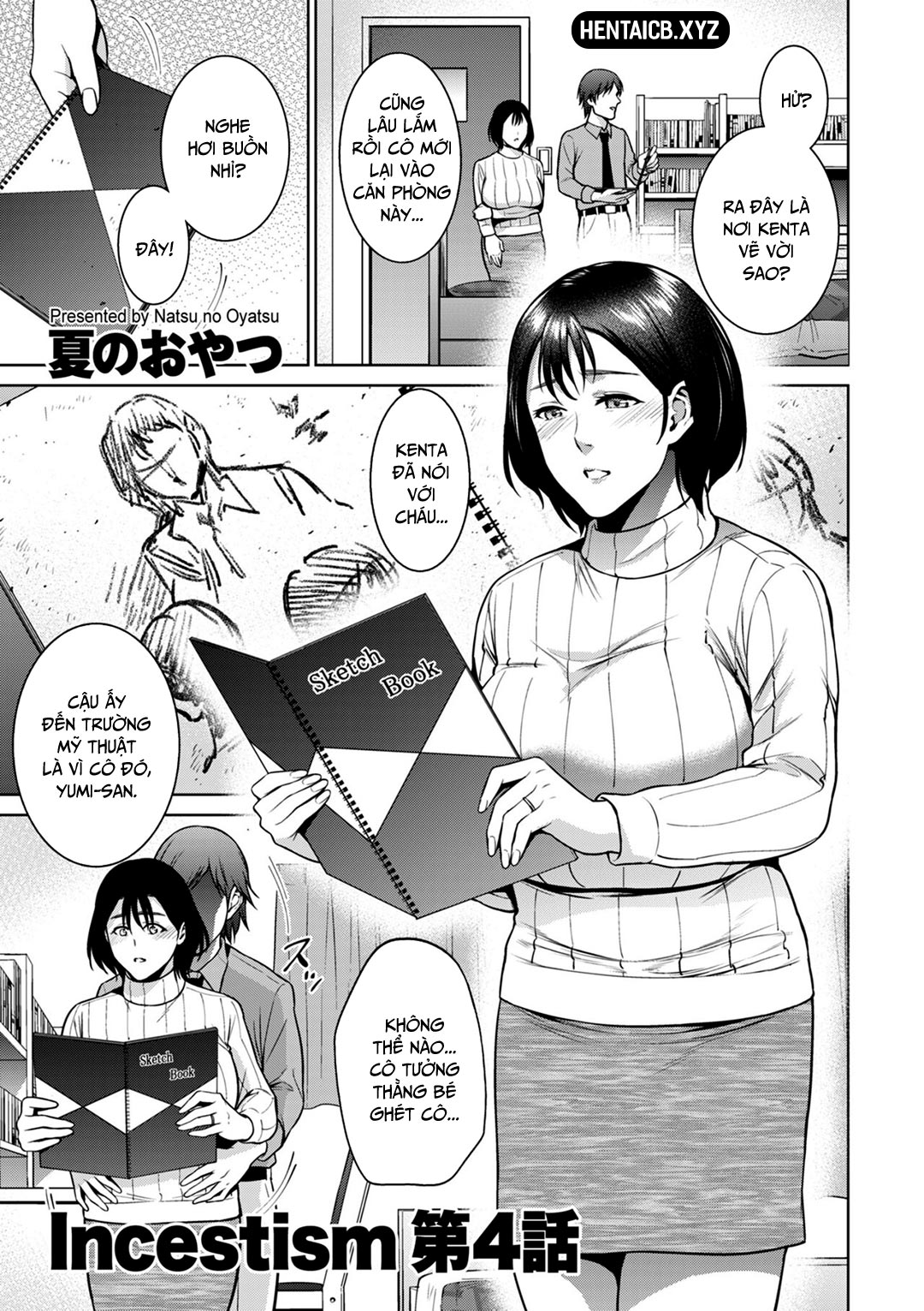 Đọc truyện hentai Mối quan hệ loạn luân - Chap 4