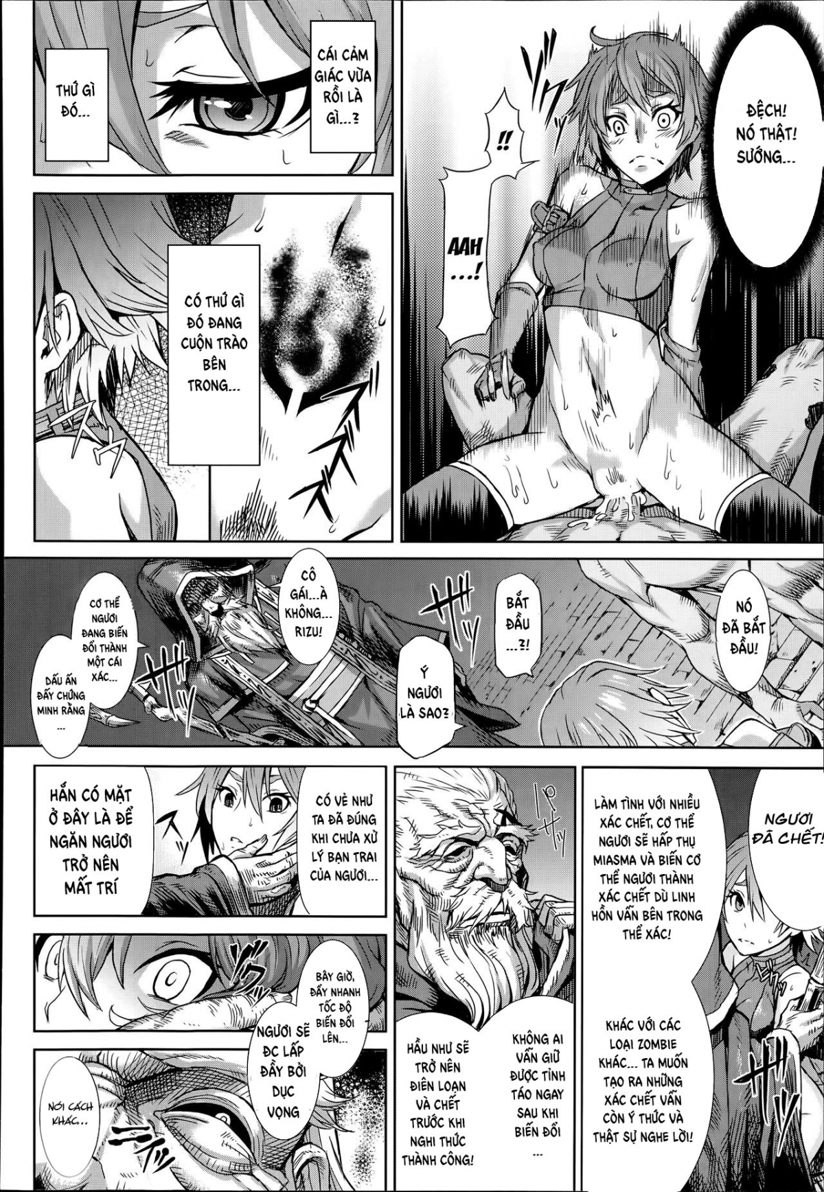 Đọc truyện hentai Shikabane Otoshi - Oneshot