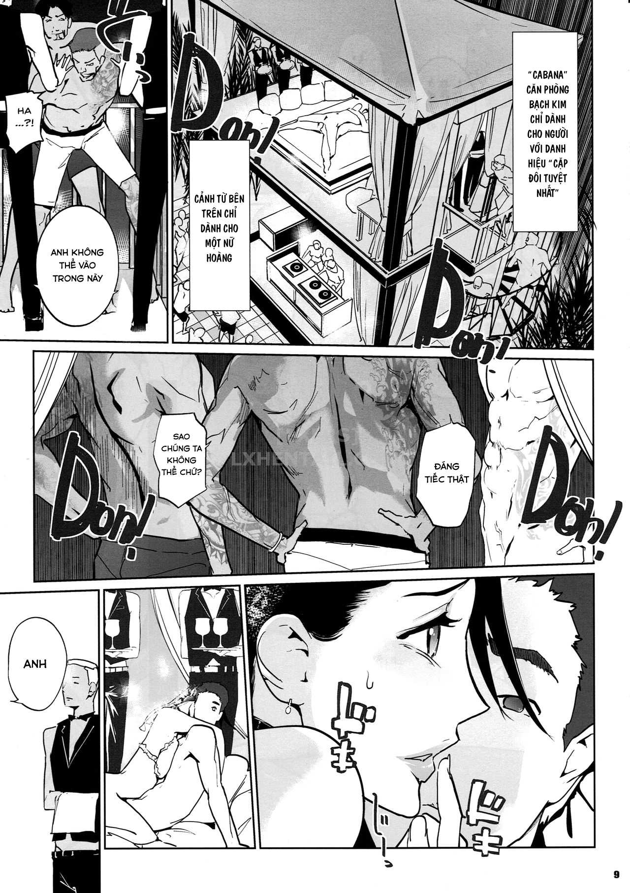 Đọc truyện hentai NTR Midnight Pool - Chap 3