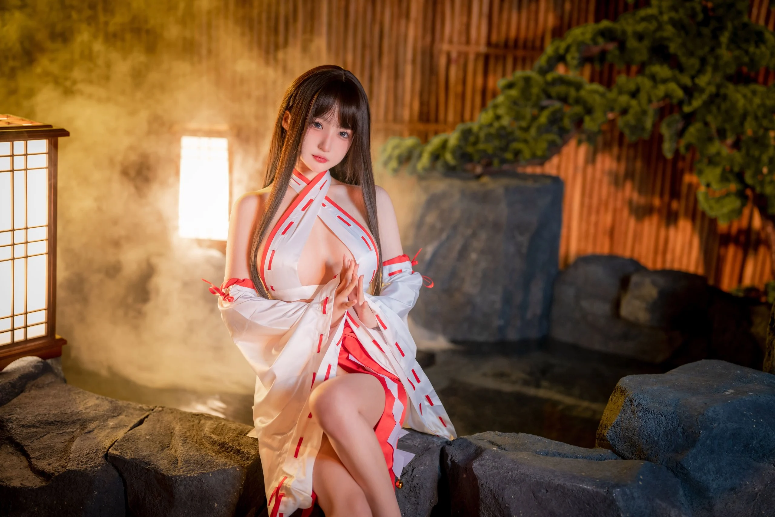 Đọc truyện hentai Tuyển tập Albums siêu phẩm Cosplay - Chap 648 - [Sakurai Ningning] Holy Miko
