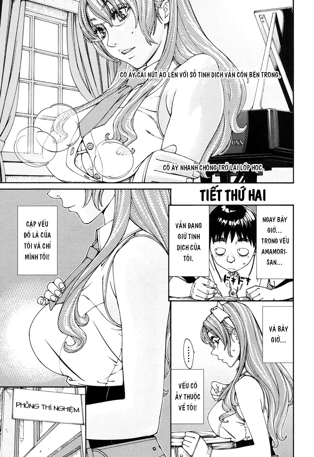 Đọc truyện hentai Amamori Note - Chap 1