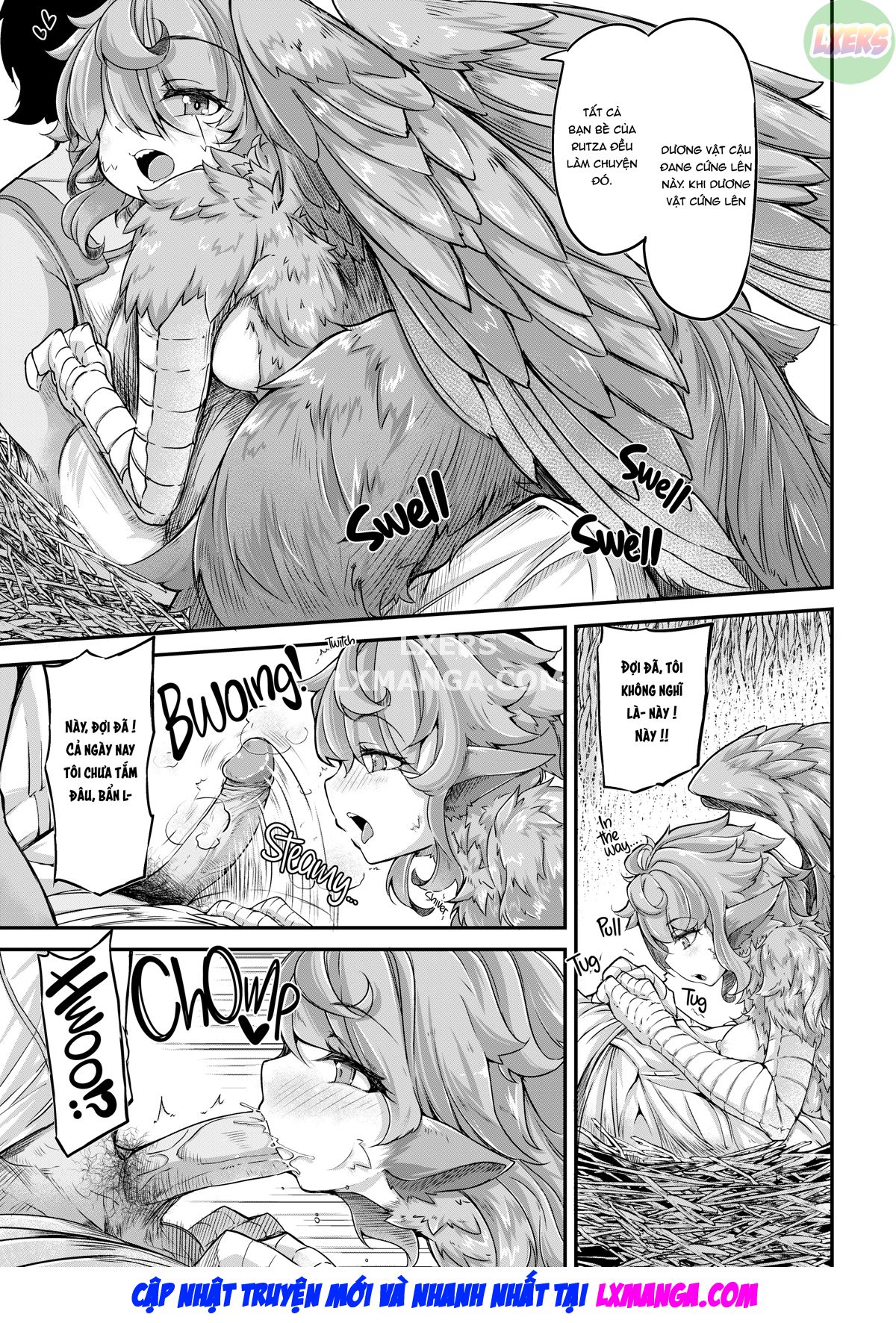 Đọc truyện hentai Tái thiết!? Thụ tinh giữa các loài - Chap 4