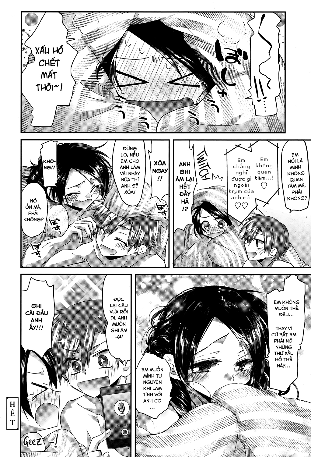 Đọc truyện hentai Lời em muốn giữ kín sau tất cả - Oneshot