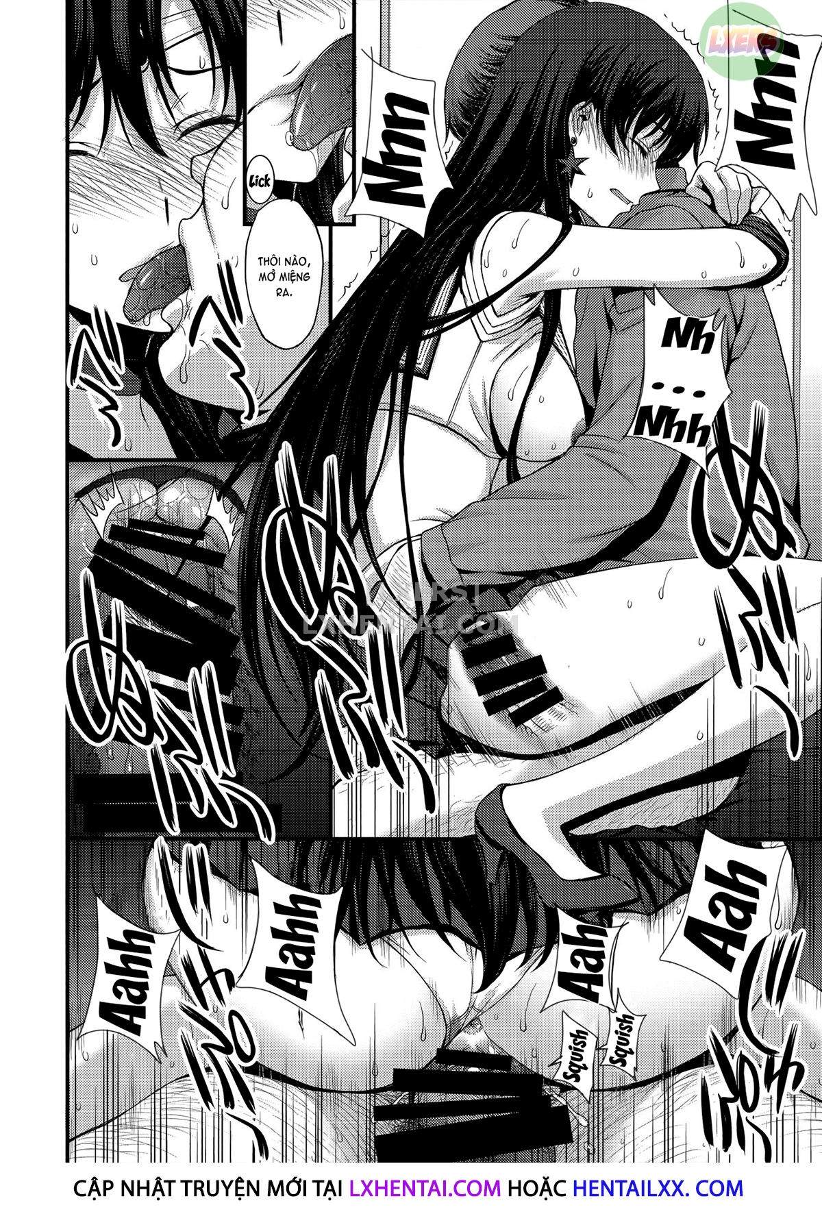 Đọc truyện hentai Shoutai Bare no Nikubenki w Kikenbi NN de Zettai Haramasemasu - Oneshot