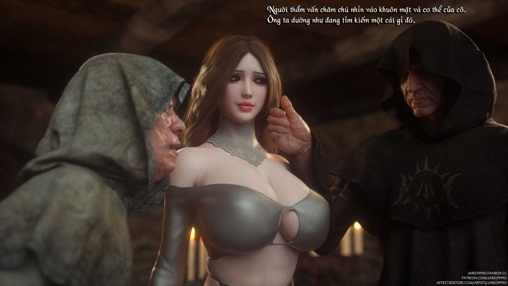 Đọc truyện hentai Fallen Lady - Vol 1 - Chap 1: Cuộc thẩm vấn