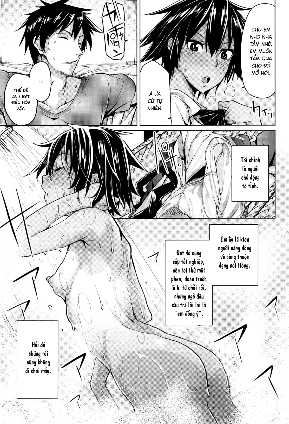 Đọc truyện hentai Những ngày oi bức - Oneshot