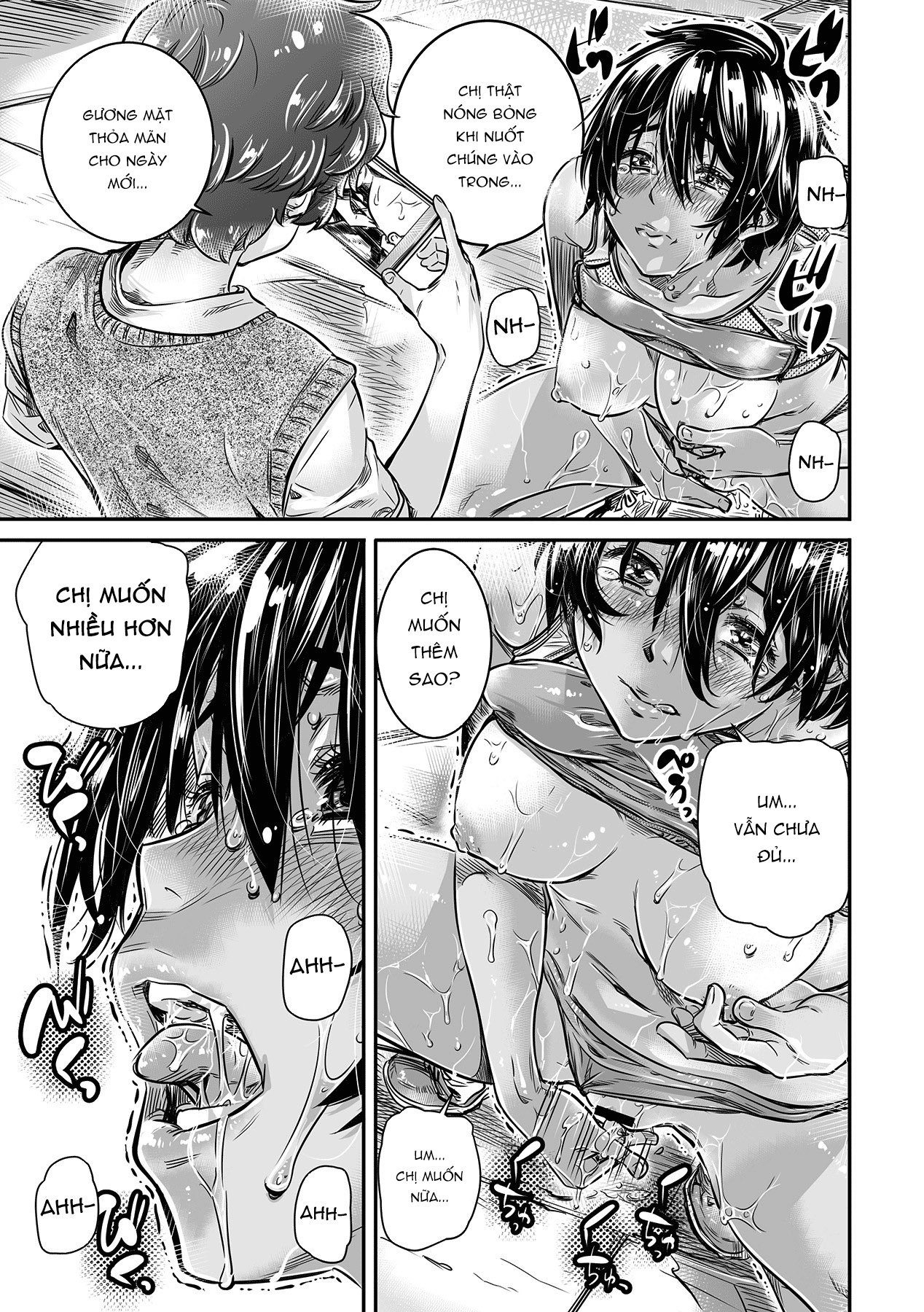 Đọc truyện hentai Chị gái 1m7 khát tình từ nam sinh cấp dưới - Ch. 1