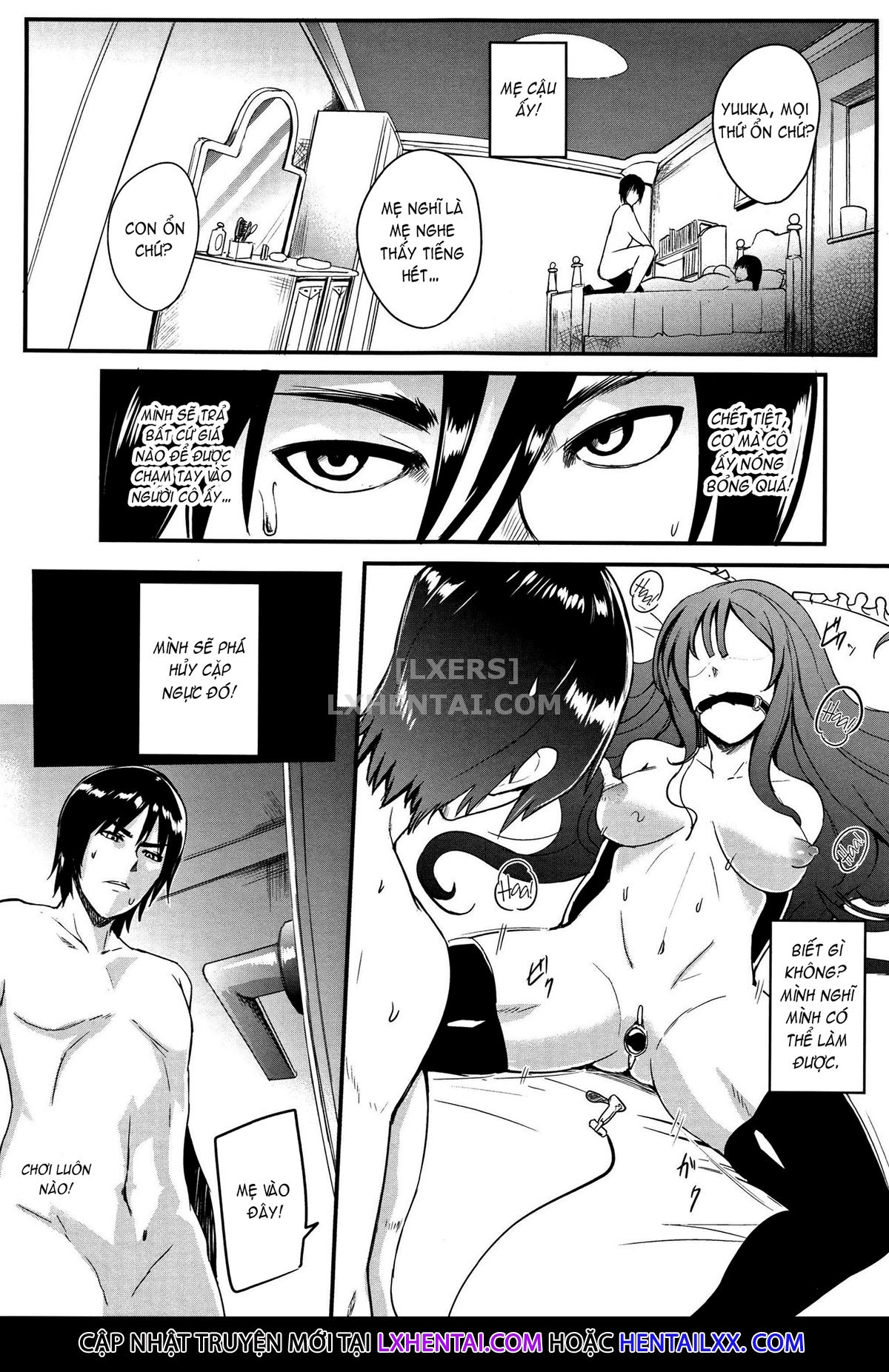 Đọc truyện hentai Gamandekinai Mesuana - Chap 2