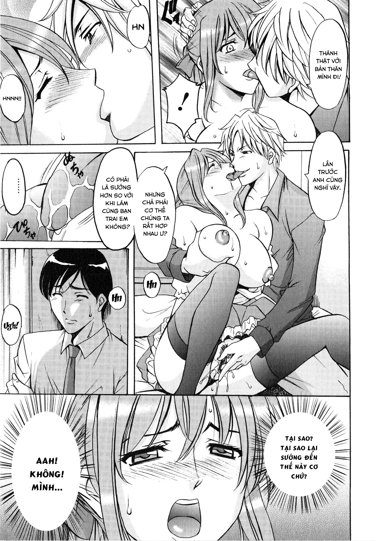 Đọc truyện hentai Yuuwaku no Toshiue Apartment - Chap 7