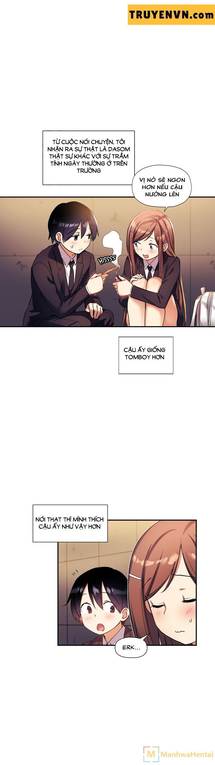 Đọc truyện hentai Dõi theo tình đầu - Chap 31