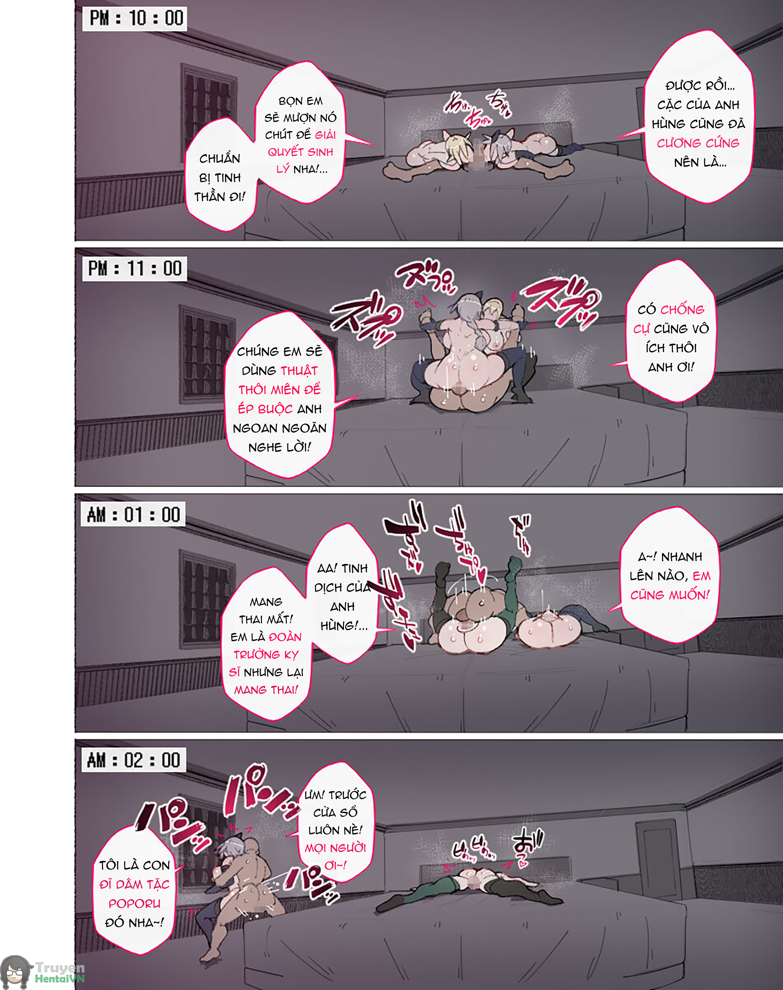 Đọc truyện hentai Party no Mahoutsukai-san ga Succubus no Noroi ni Kakatte Shimaimashita…。 Fantasy no Onee-san-tachi - Chap 4