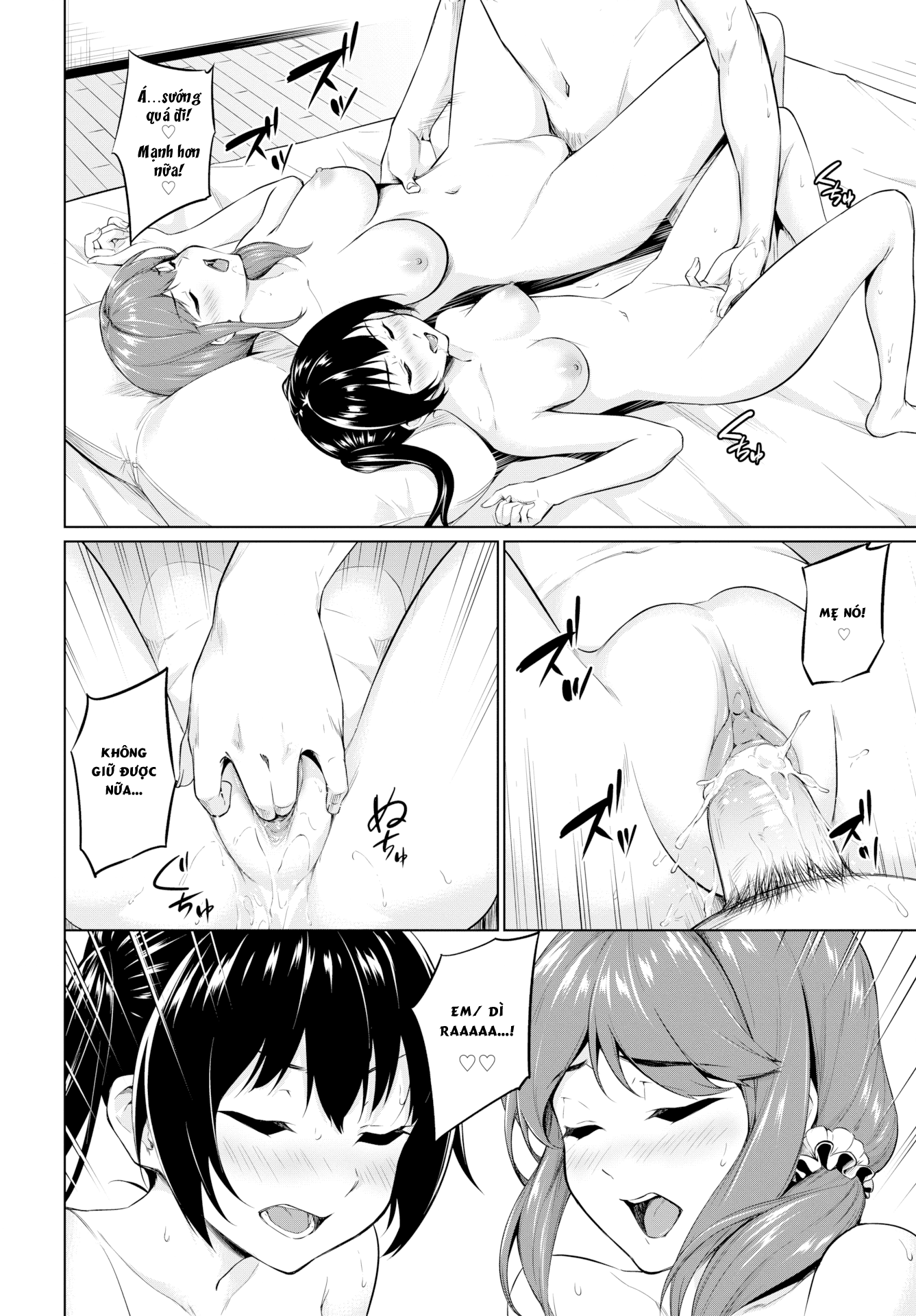 Đọc truyện hentai Chịch cả mẹ lẫn con - Oneshot