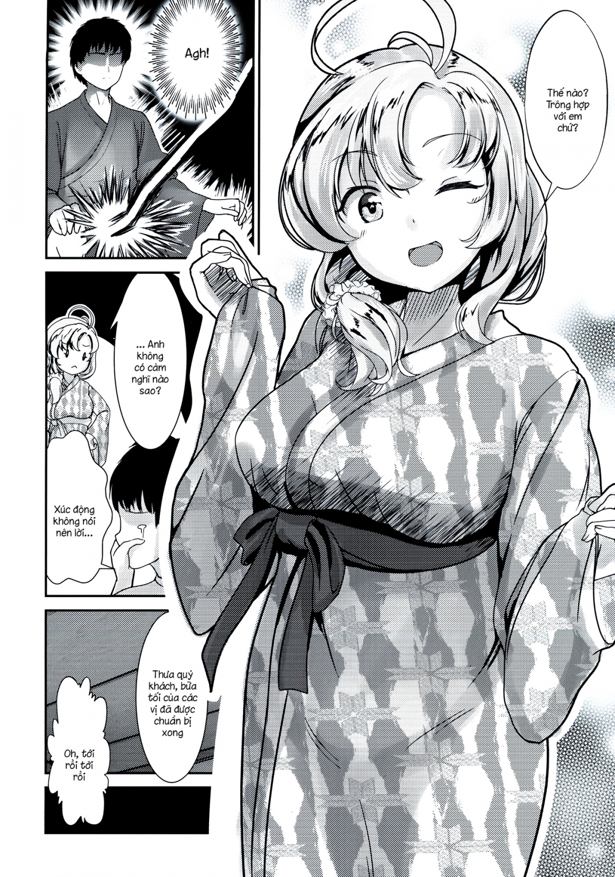 Đọc truyện hentai Kinugasa-san to Ryokan de Futari (KanColle) - Oneshot