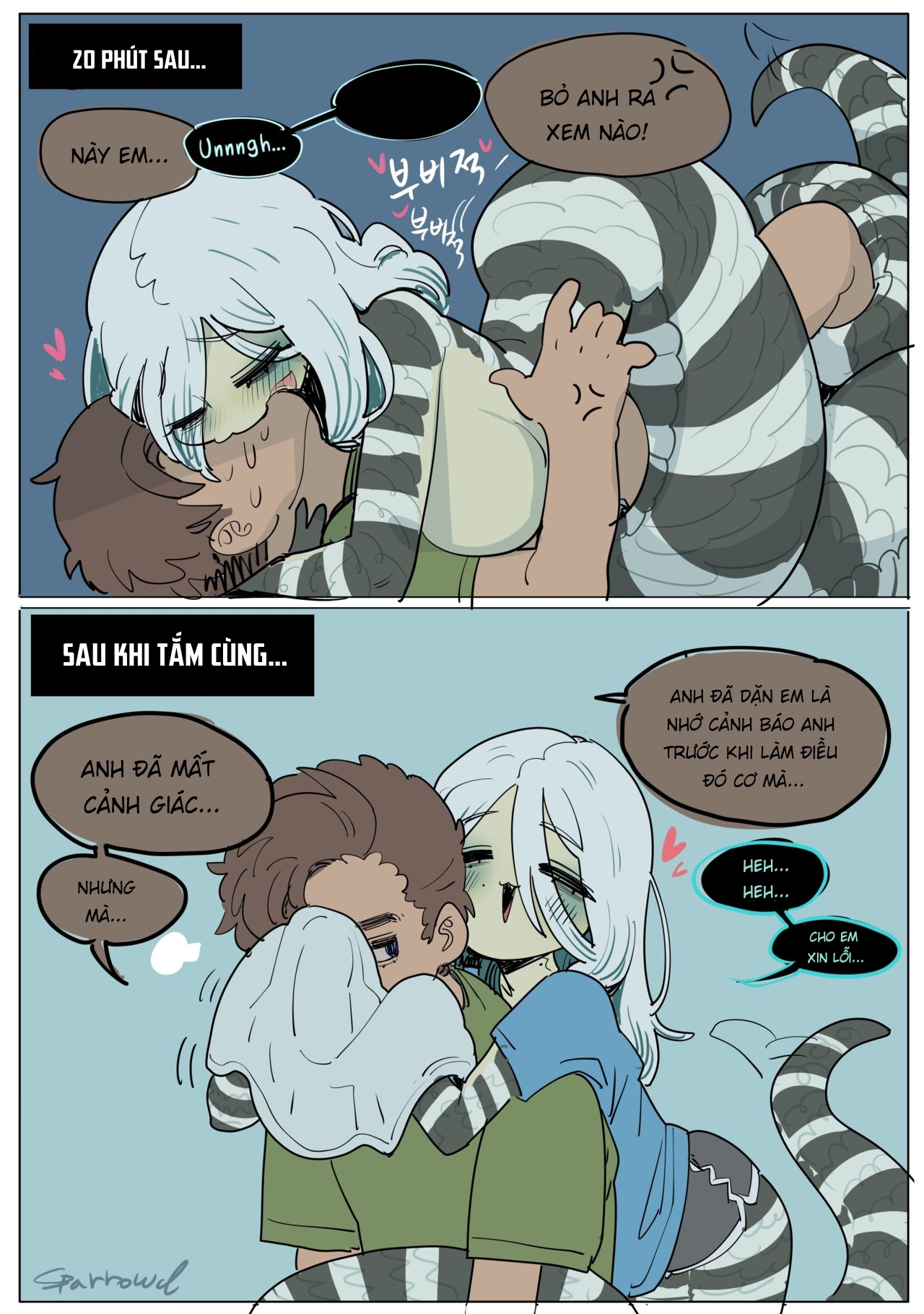 Đọc truyện hentai Buổi sáng cùng em rắn. - Oneshot