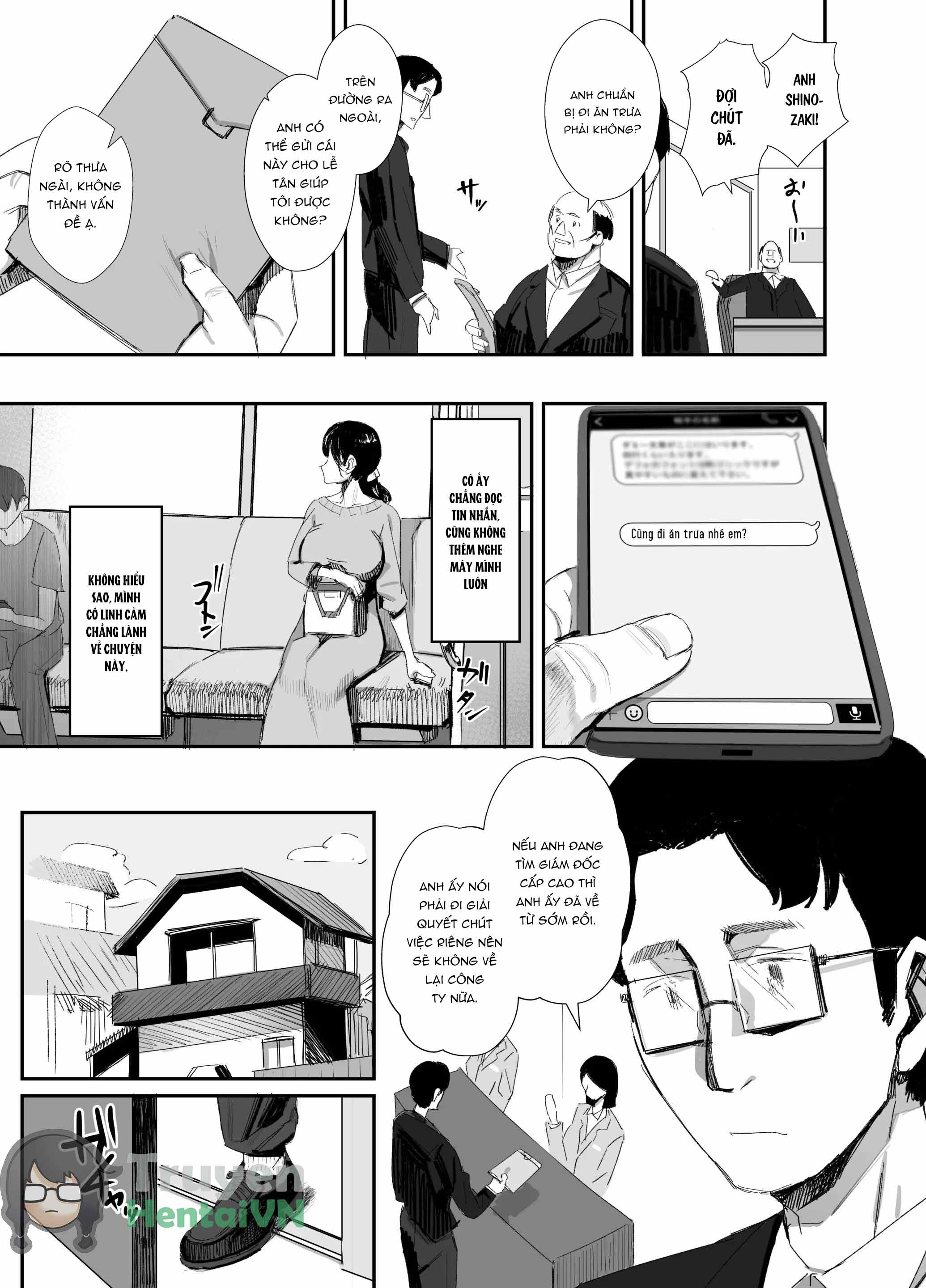 Đọc truyện hentai Shokuba Fukki shita Hitozuma ga Netorare Ochiru made 2 - Oneshot