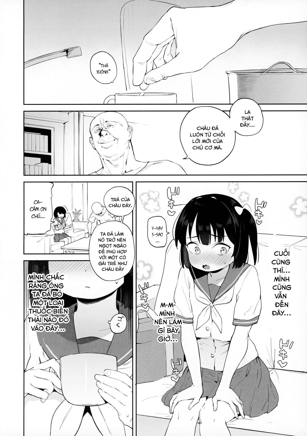 Đọc truyện hentai Chinpo no Dekasa de shika Otoko no Kachi ga Wakaranaku Natta - Oneshot