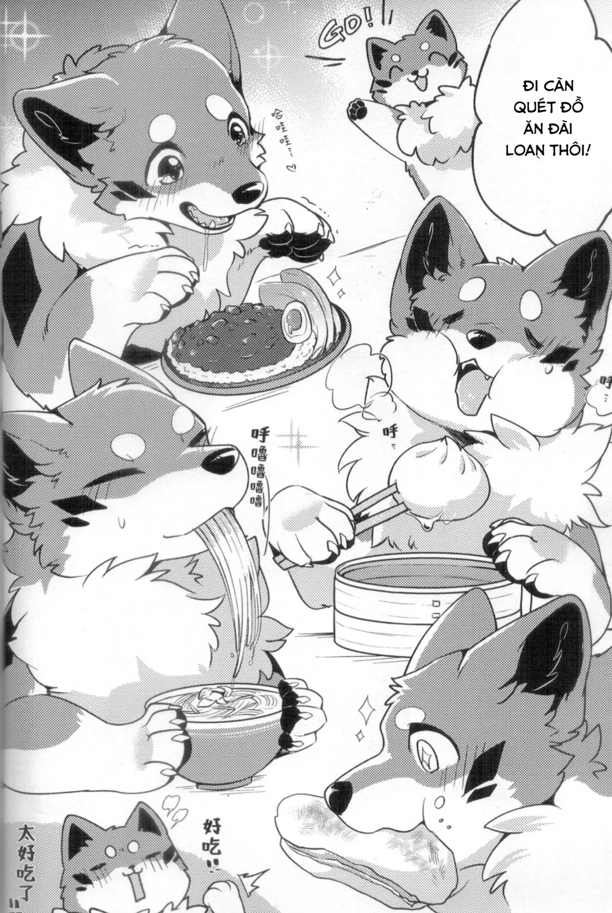 Đọc truyện hentai Chuyến đi ăn sạch đồ đài của Kitsune - Oneshot