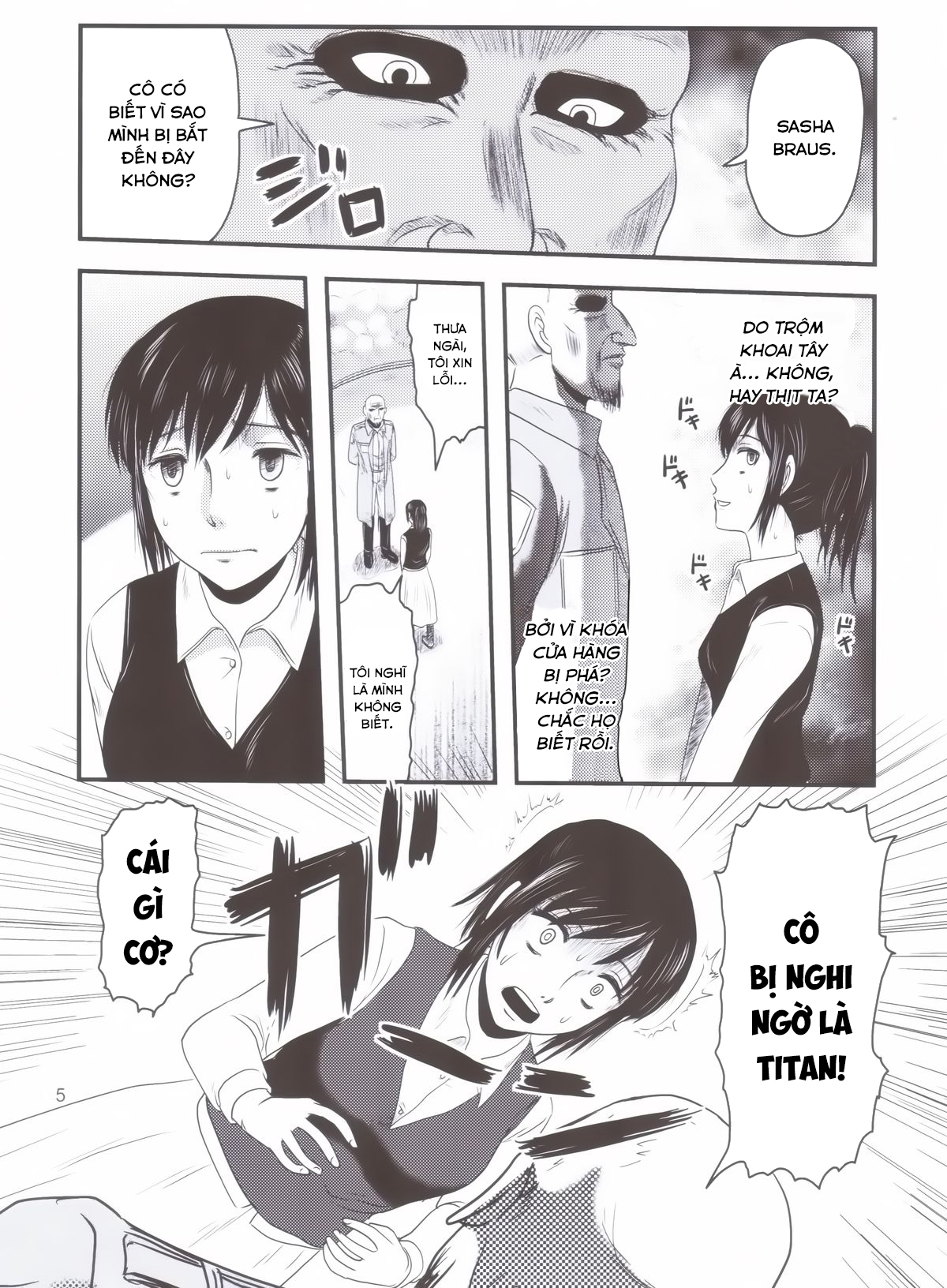 Đọc truyện hentai Sangeki no Sasha - Oneshot