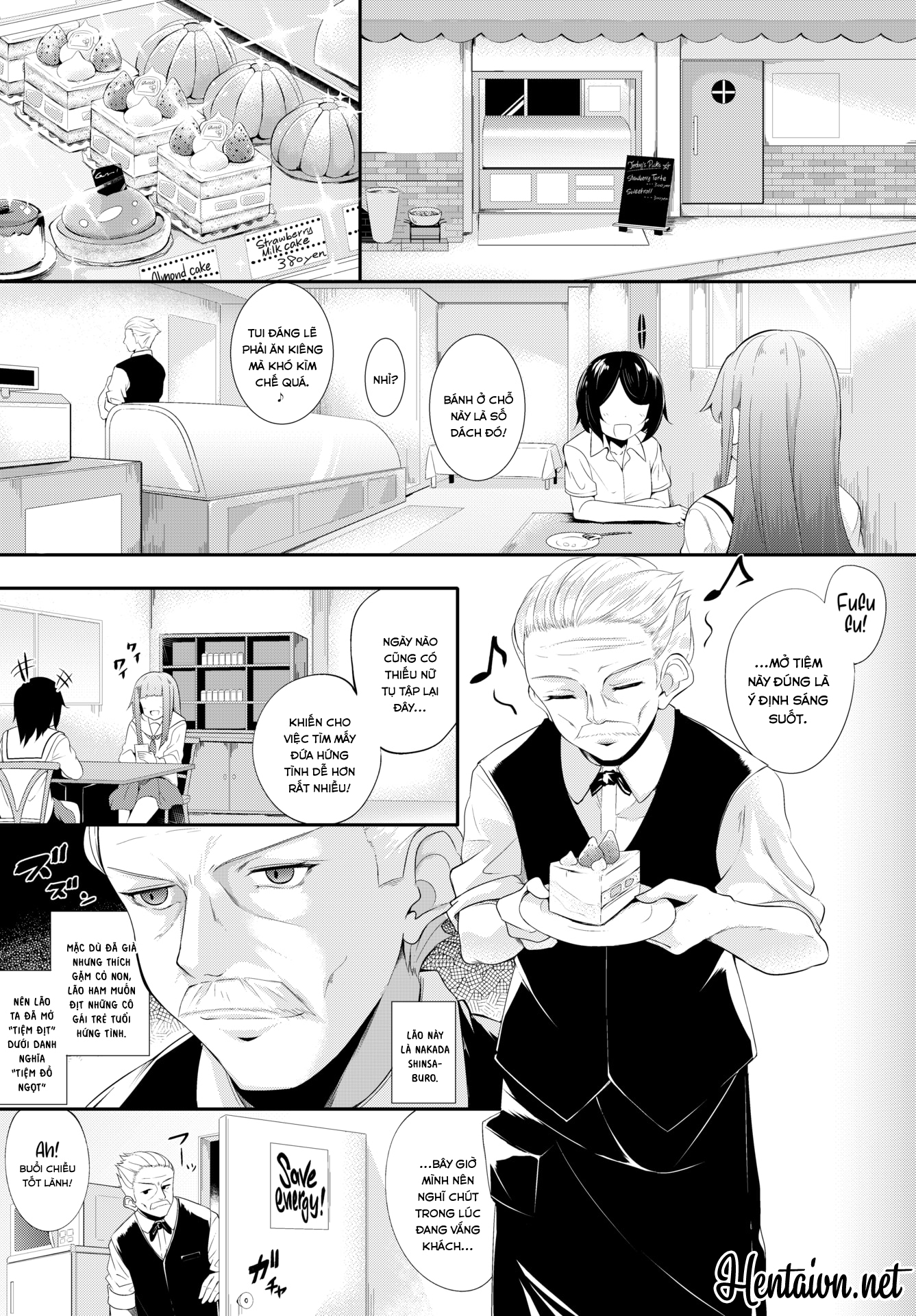 Đọc truyện hentai Bị Ép Phải Ra Tại Tiệm Đồ Ngọt Cuối Phố - Chap 1