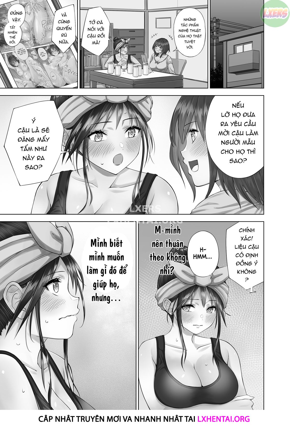 Đọc truyện hentai Natsumi's Wild Imagination - Oneshot